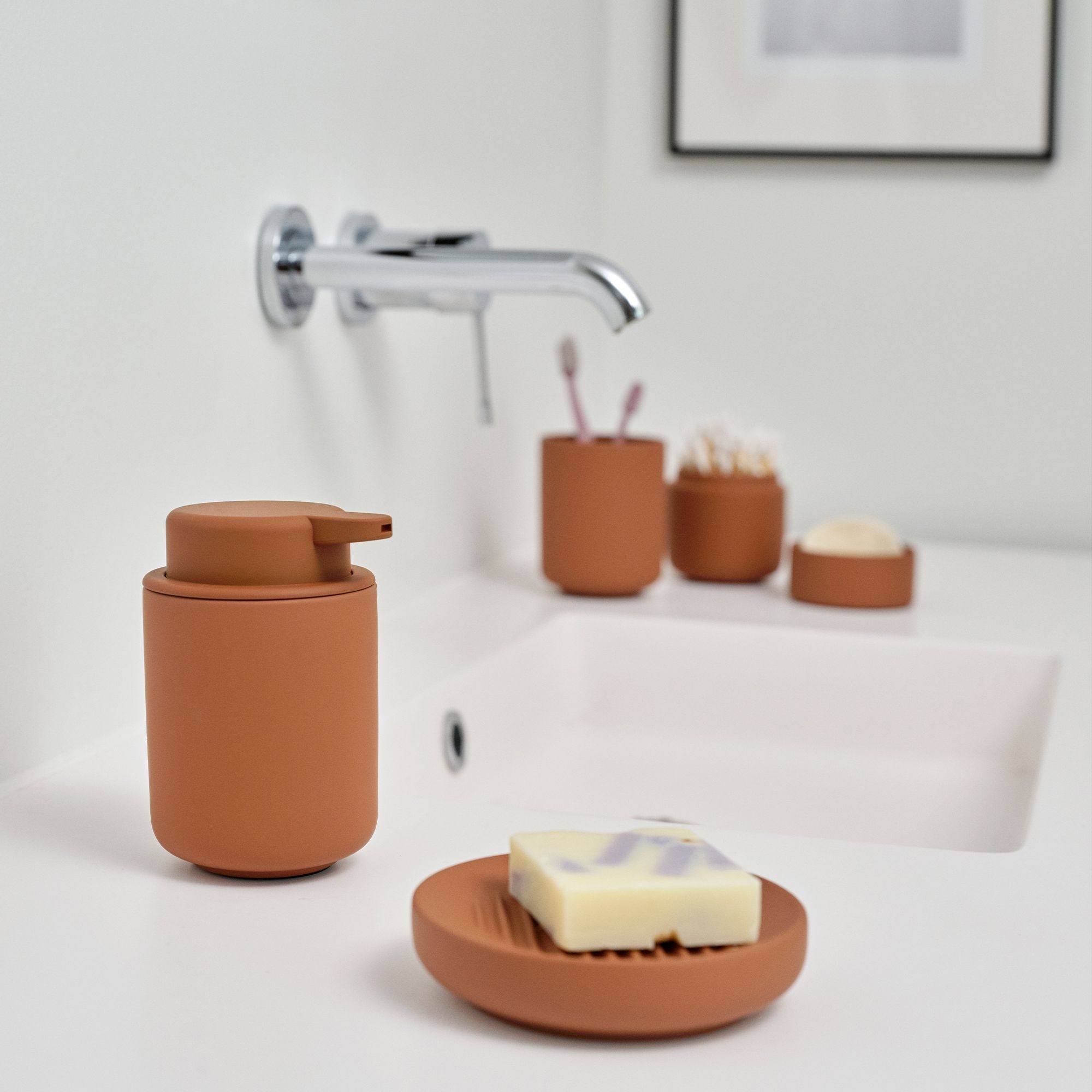 Zone - Ume Soap Dispenser - Terracotta