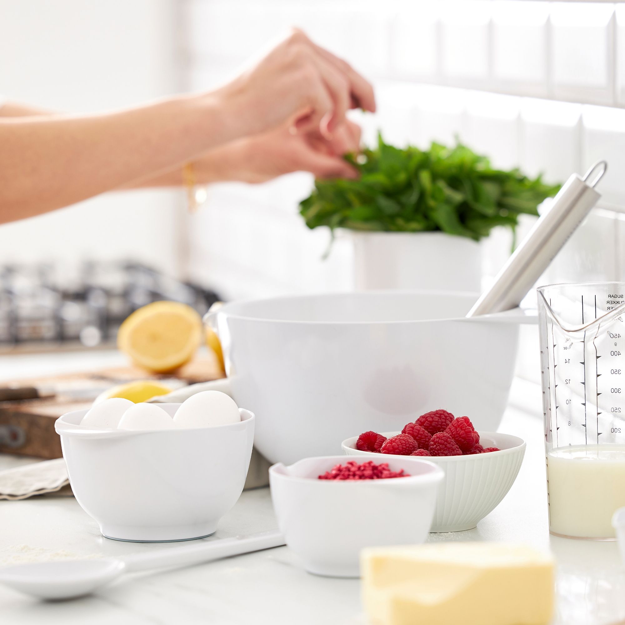 Rosti - NEW Margrethe Mixing Bowl - 3 l - White Rosti - NEW Margrethe Mixing Bowl - 3 l - White