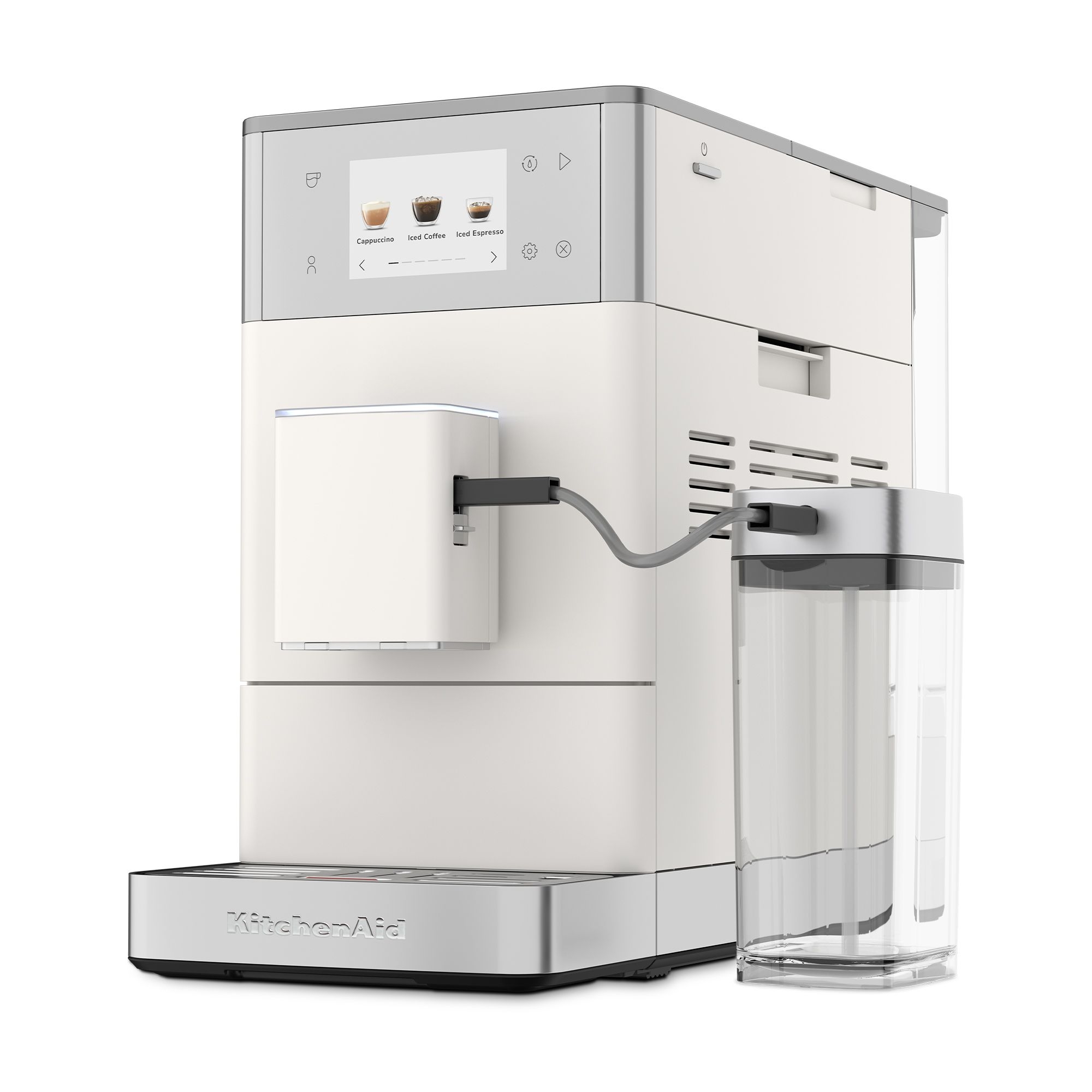 KitchenAid - Kaffeevollautomat KF4 mit Iced Coffee-Funktion - Porcelain white