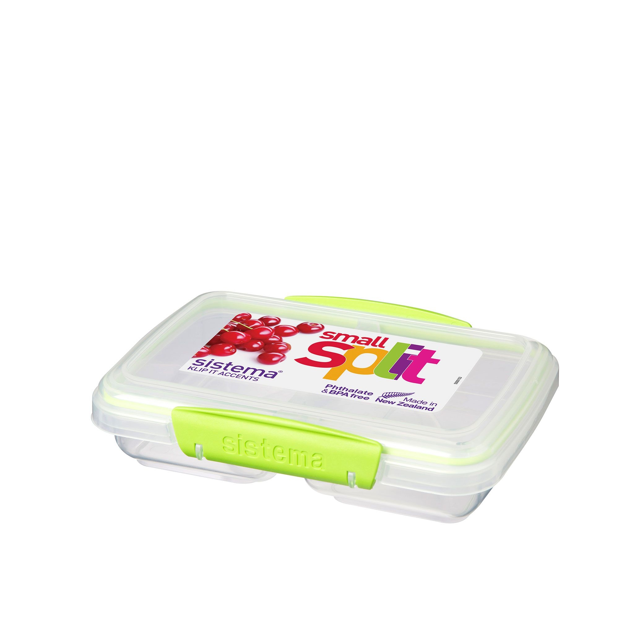 sistema - Klip It Frischhaltedose Split - 350 ml Grün