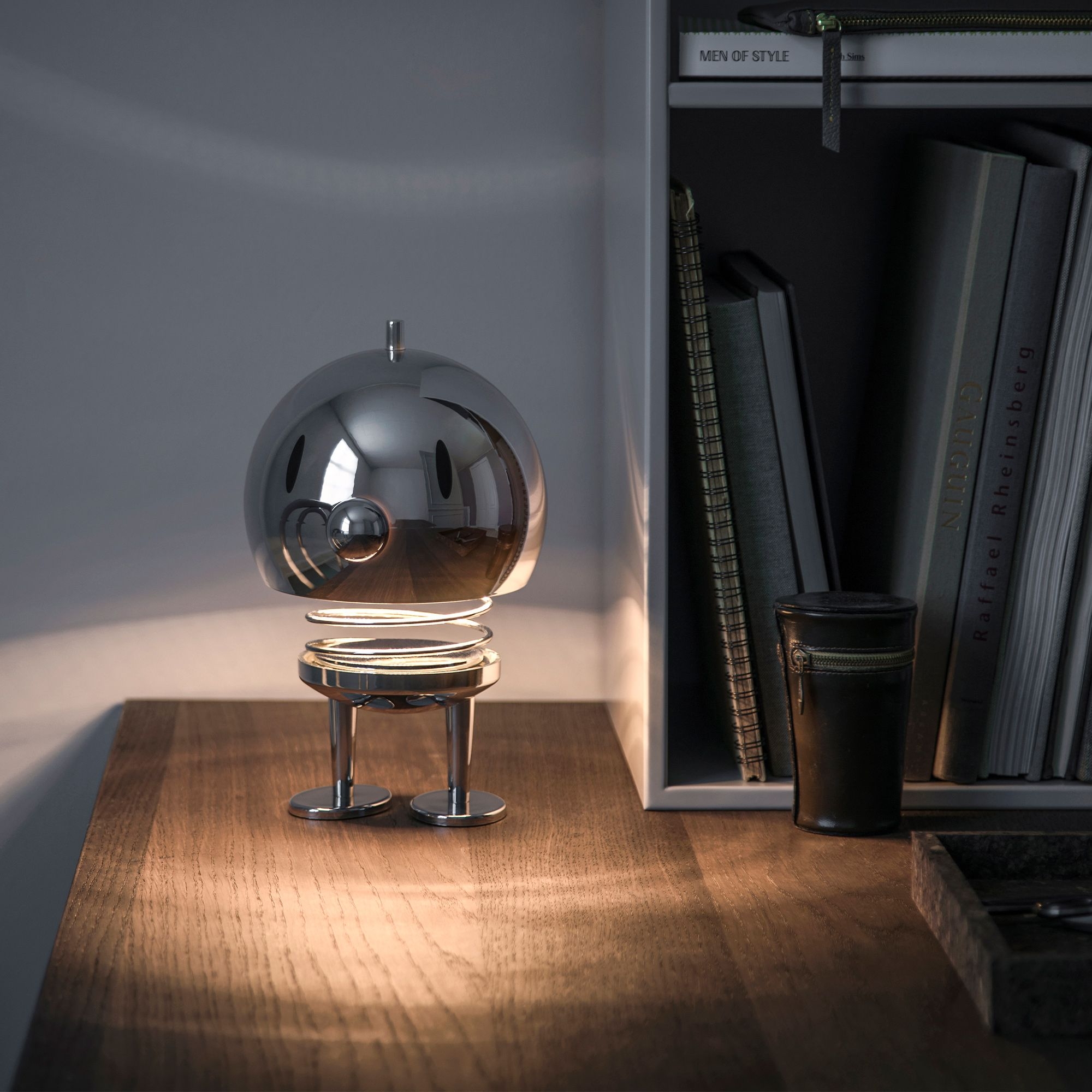 Hoptimist - LED Lampe Chrome - XL