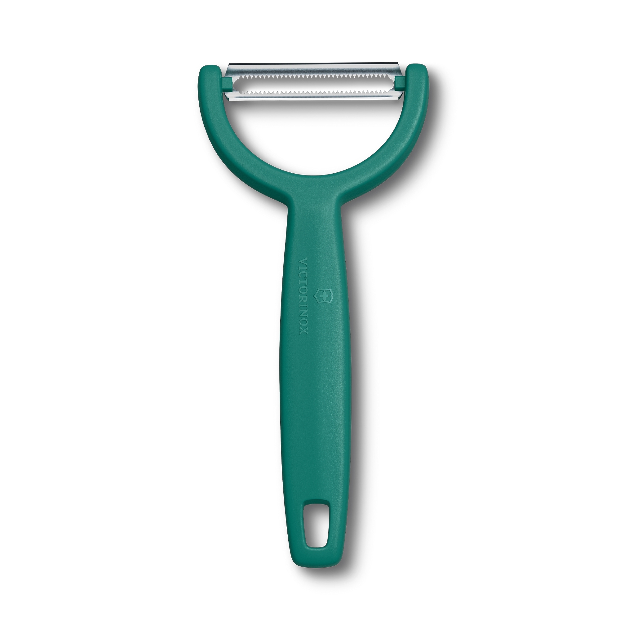Victorinox - Peeler YPSO serrated, double-edged, green