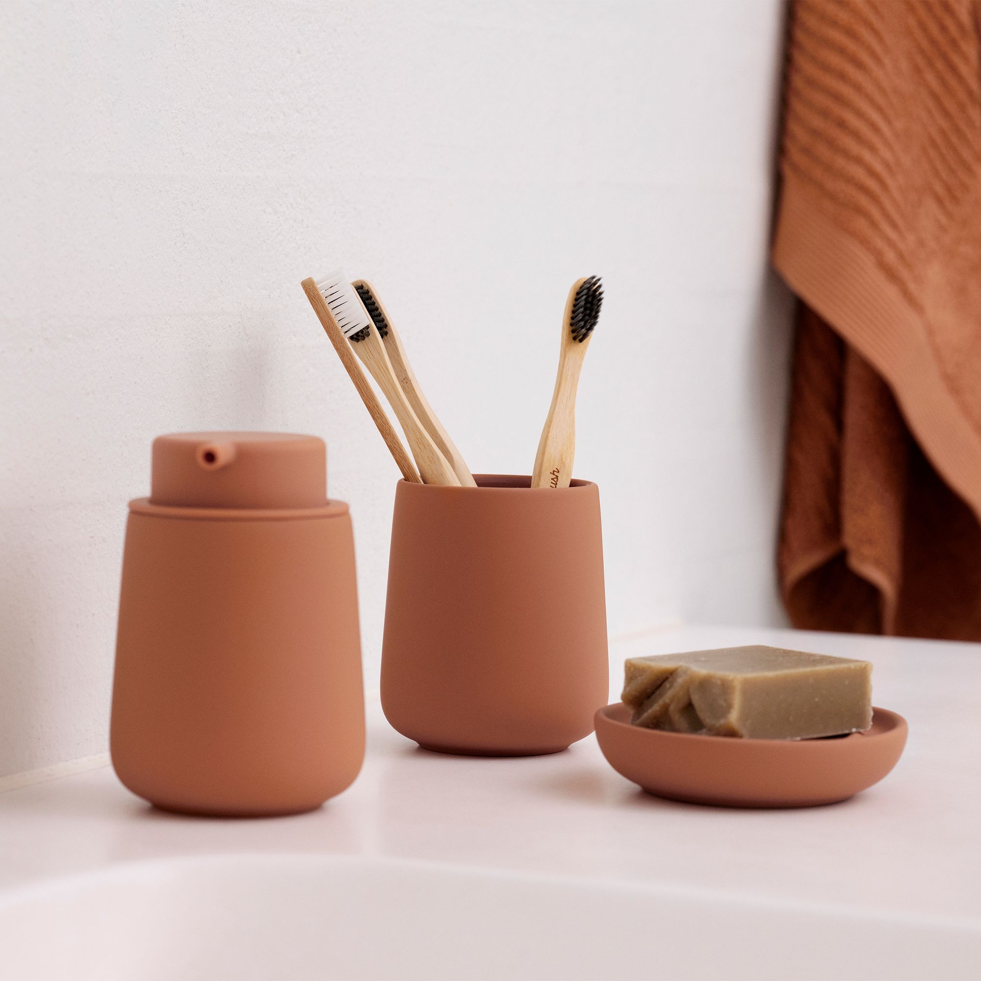 Zone - Nova One Zahnputzbecher - Mandarine