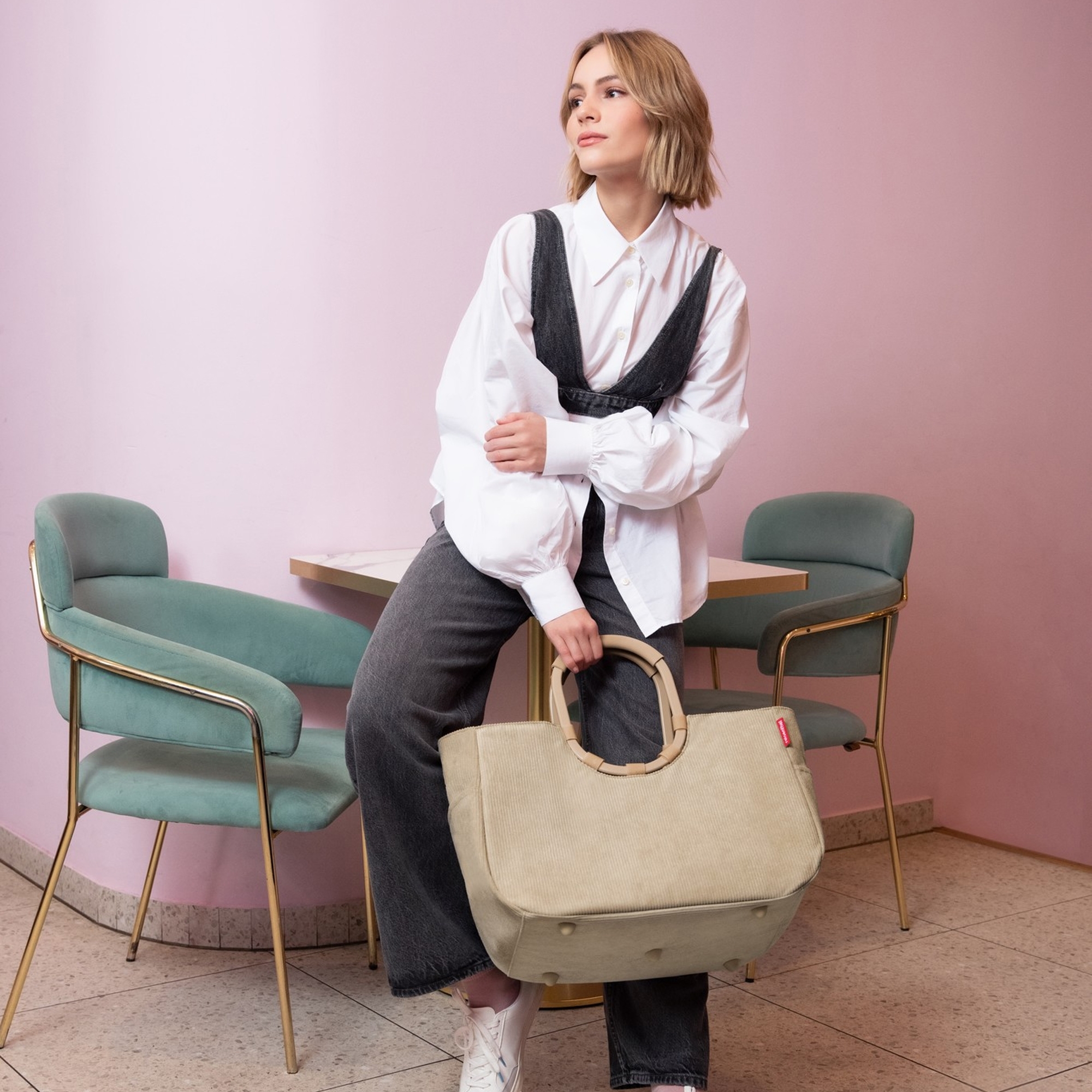 reisenthel - loopshopper L - cord sand