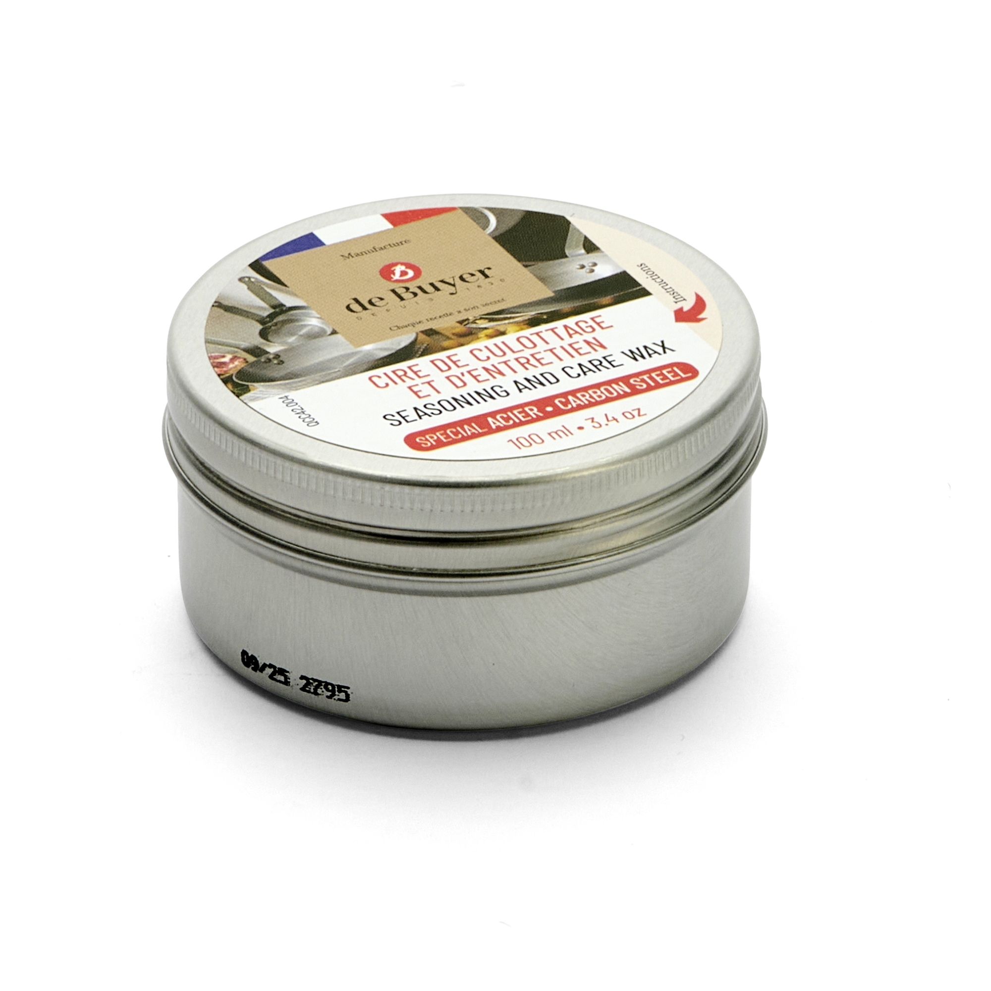 de Buyer - Einbrennwachs und Eisenpflege 100 ml