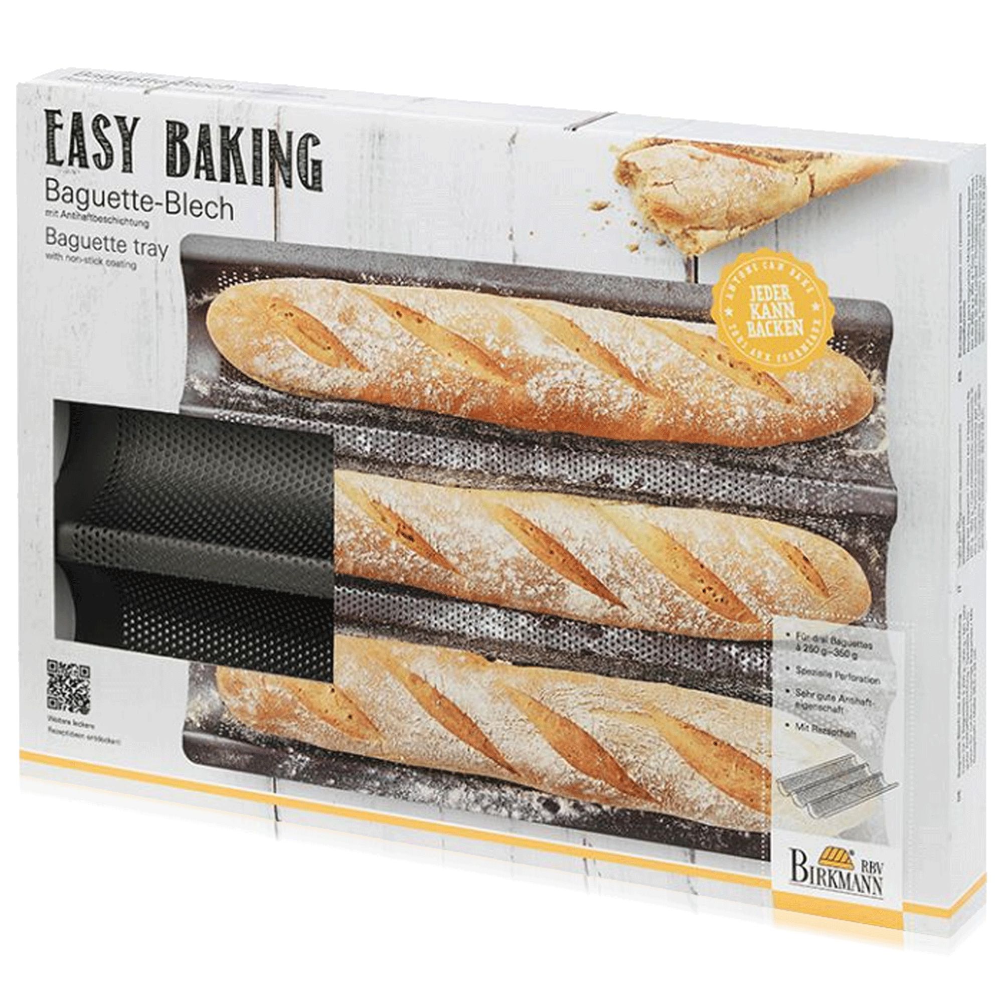 RBV Birkmann - Baguette-sheet- Easy Baking