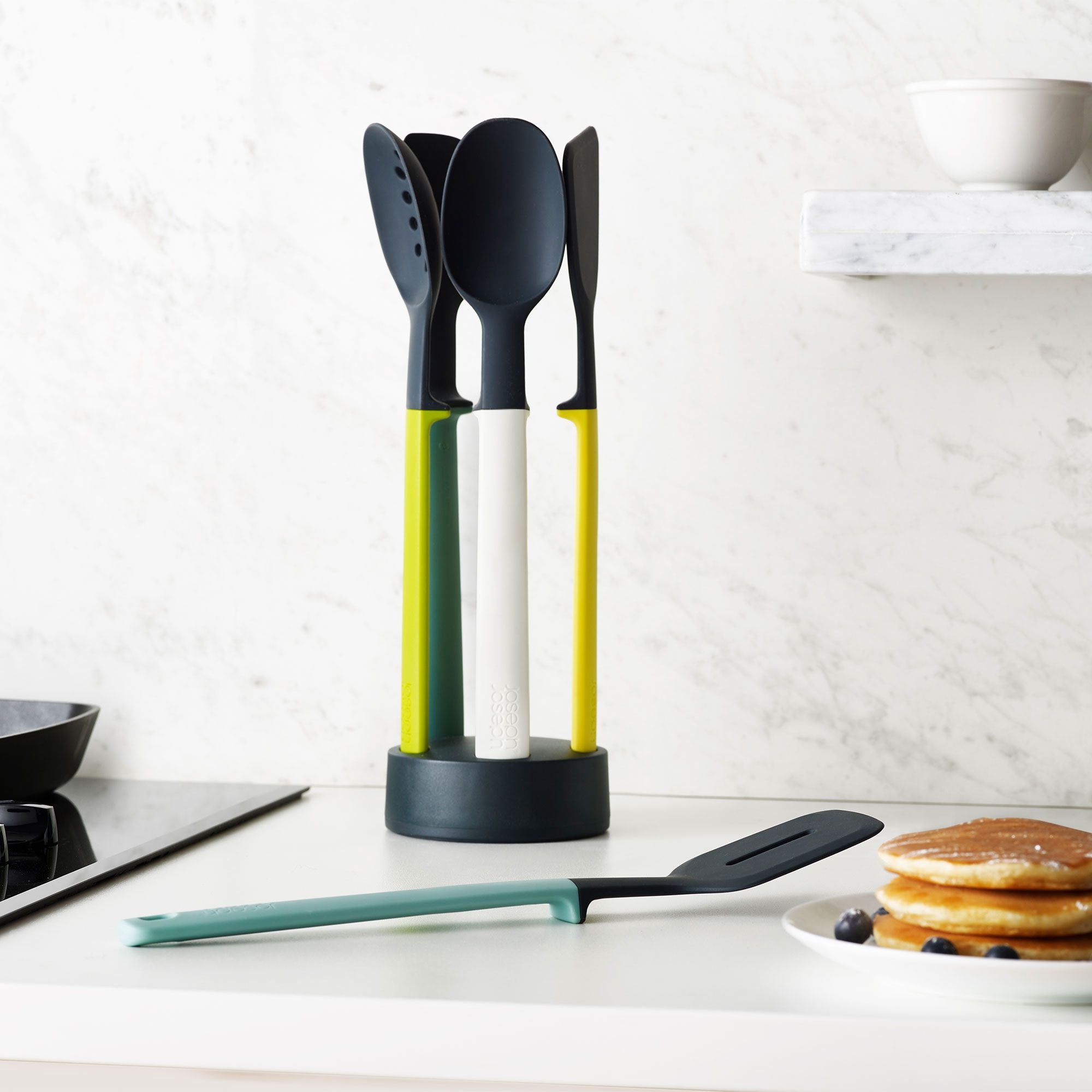 Joseph Joseph - 5tlg Utensilien-Set mit Aufbewahrungsständer Elevate™ Joseph Joseph - 5tlg Utensilien-Set mit Aufbewahrungsständer Elevate™