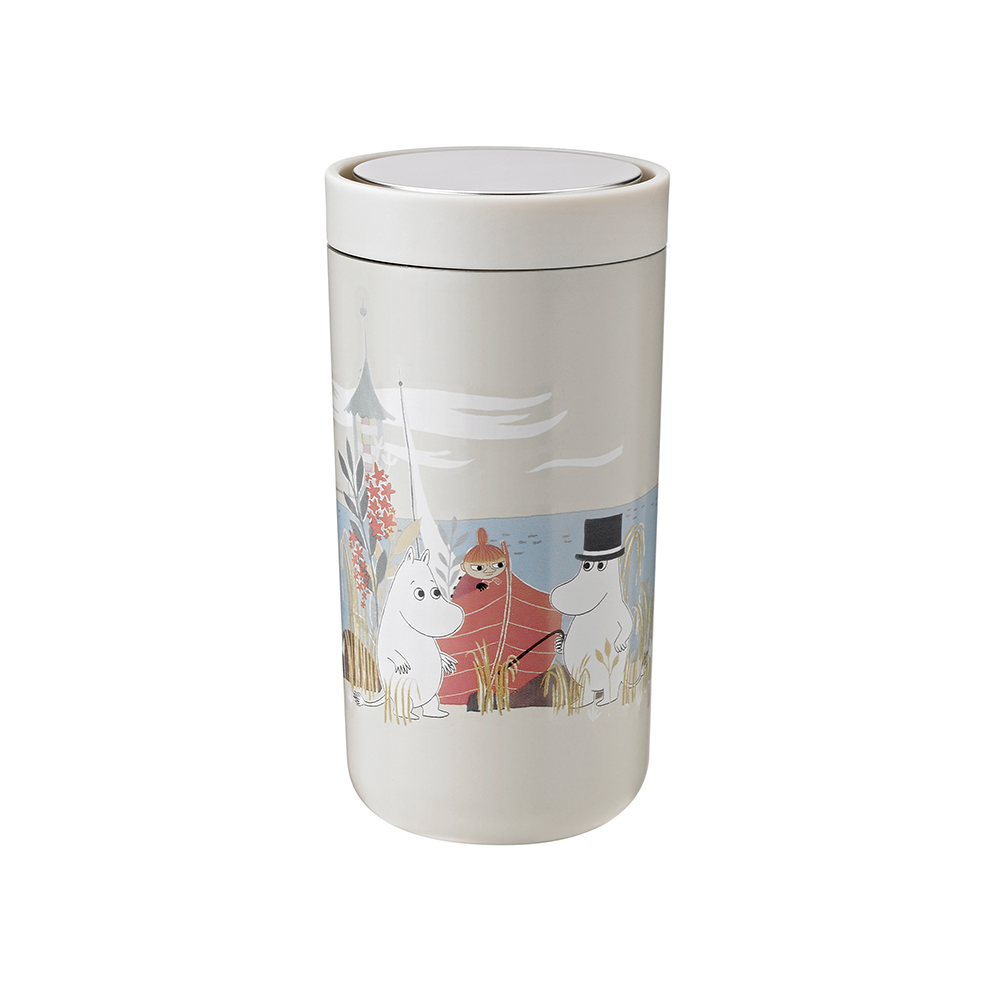 Stelton x Moomin - To Go Click - Mug 200 ml - Moomin Soft Sand