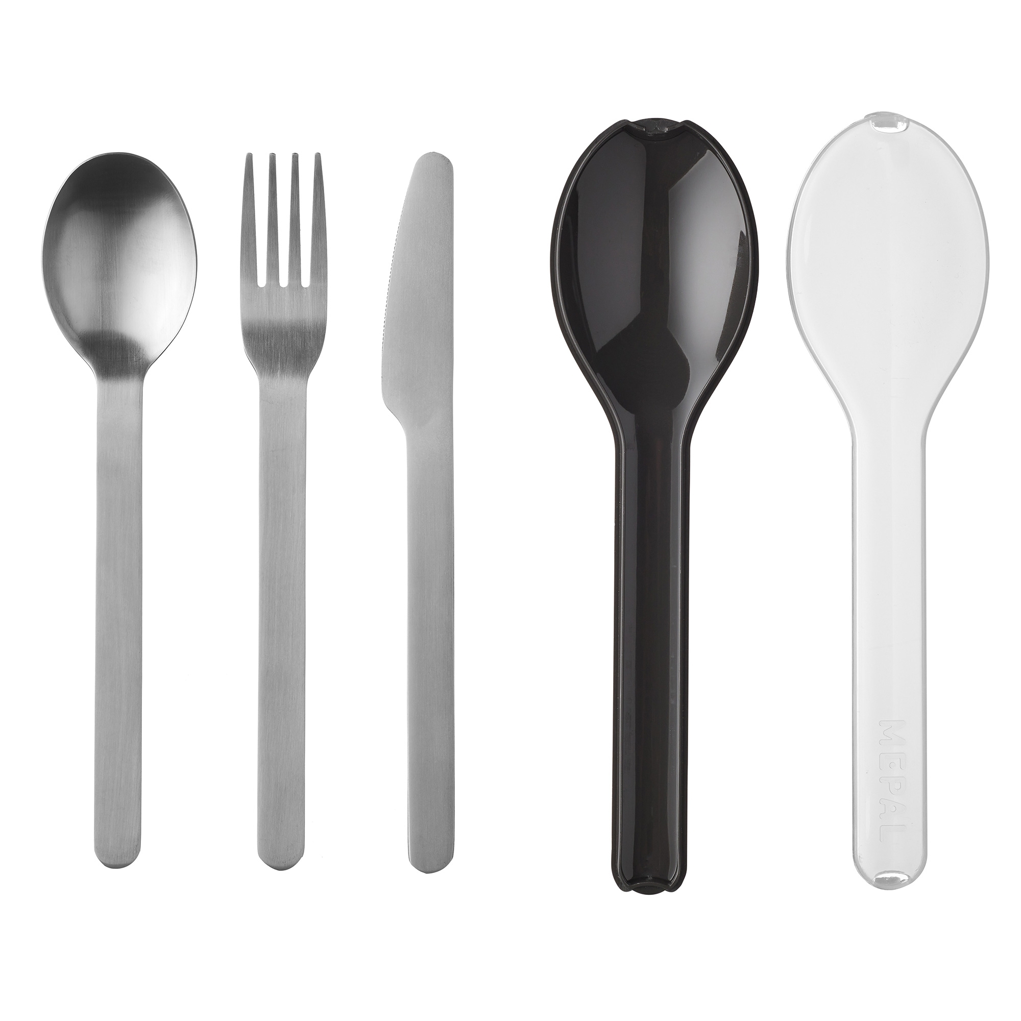 Mepal - Ellipse Besteckset 3-teilig - nordic black