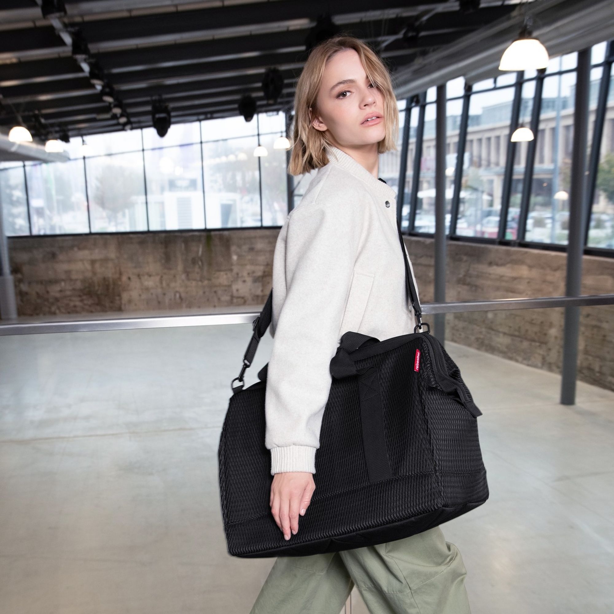 reisenthel - allrounder L - mesh black reisenthel - allrounder L - mesh black