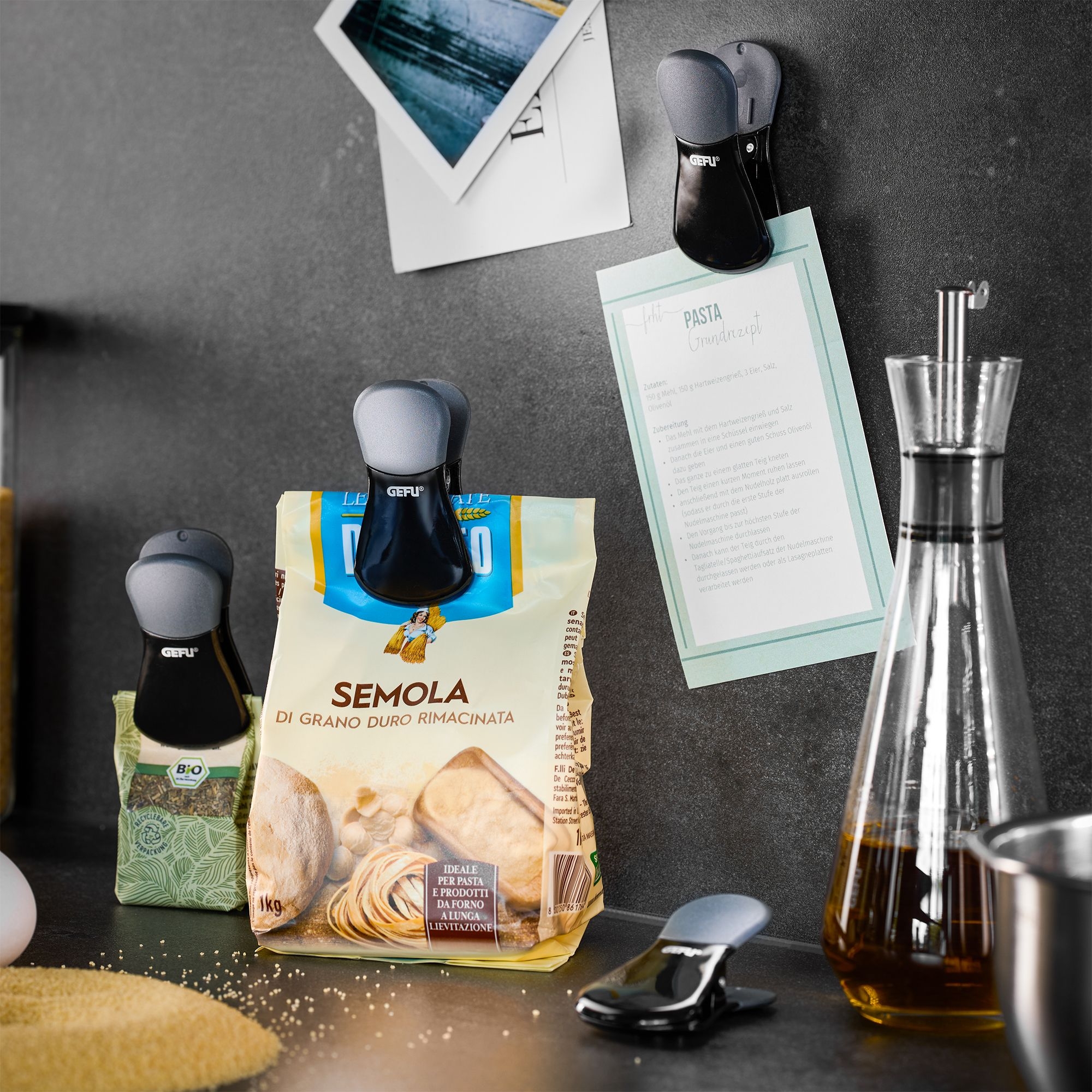 Gefu - Clips PERTO, 4 pieces