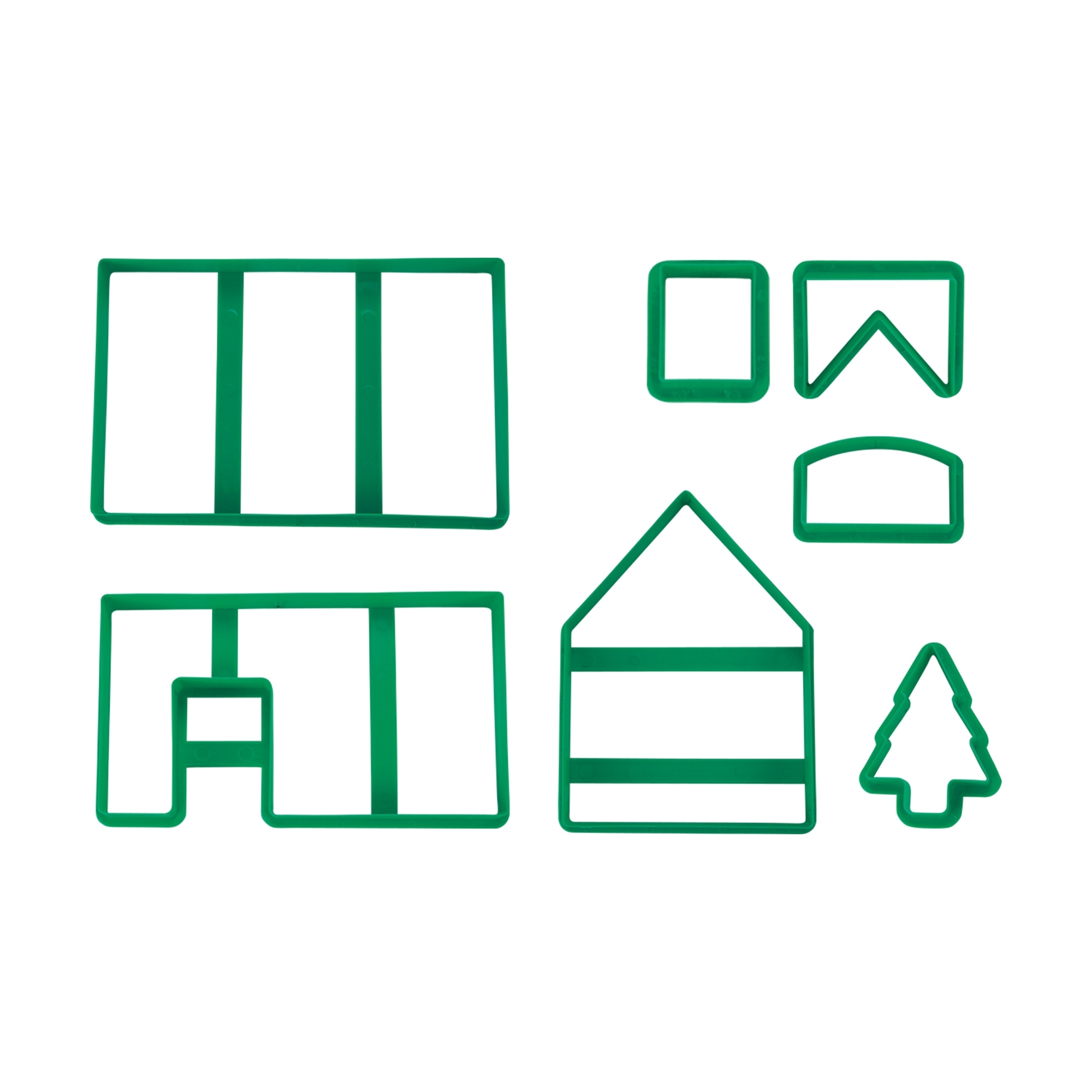 Städter - Cookie Cutter Enchanted house / Gingerbread - 7 pieces - 15 x 19 x 21 cm