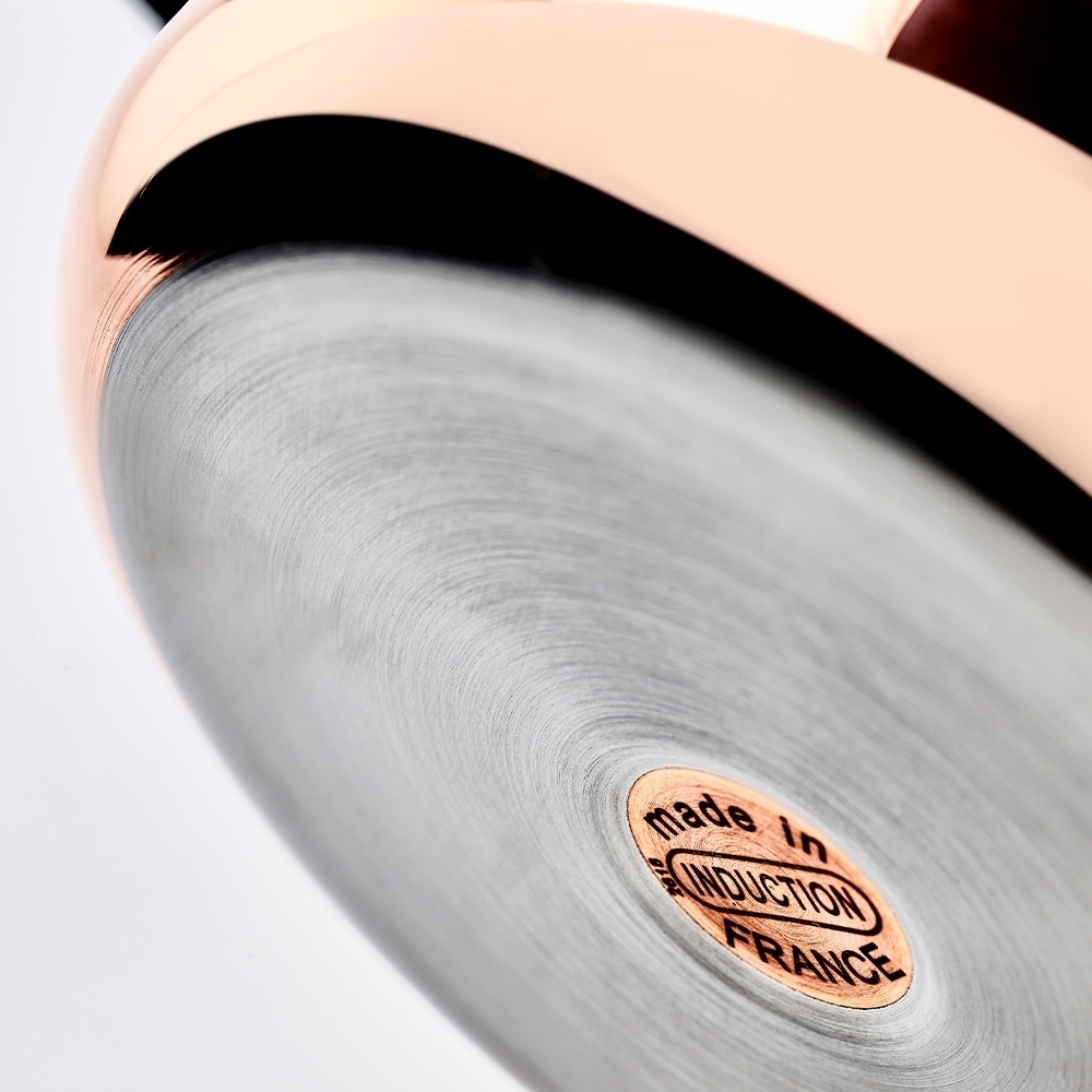 de Buyer - Kupfer Stielkasserole Gusseisengriff - Prima Matera de Buyer - Kupfer Stielkasserole Gusseisengriff - Prima Matera