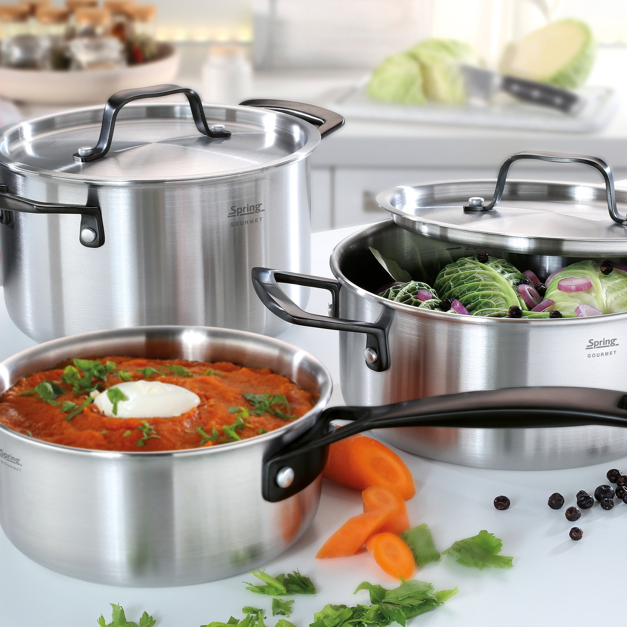 Spring - Saucepan low GOURMET 1,4 L Spring - Saucepan low GOURMET 1,4 L