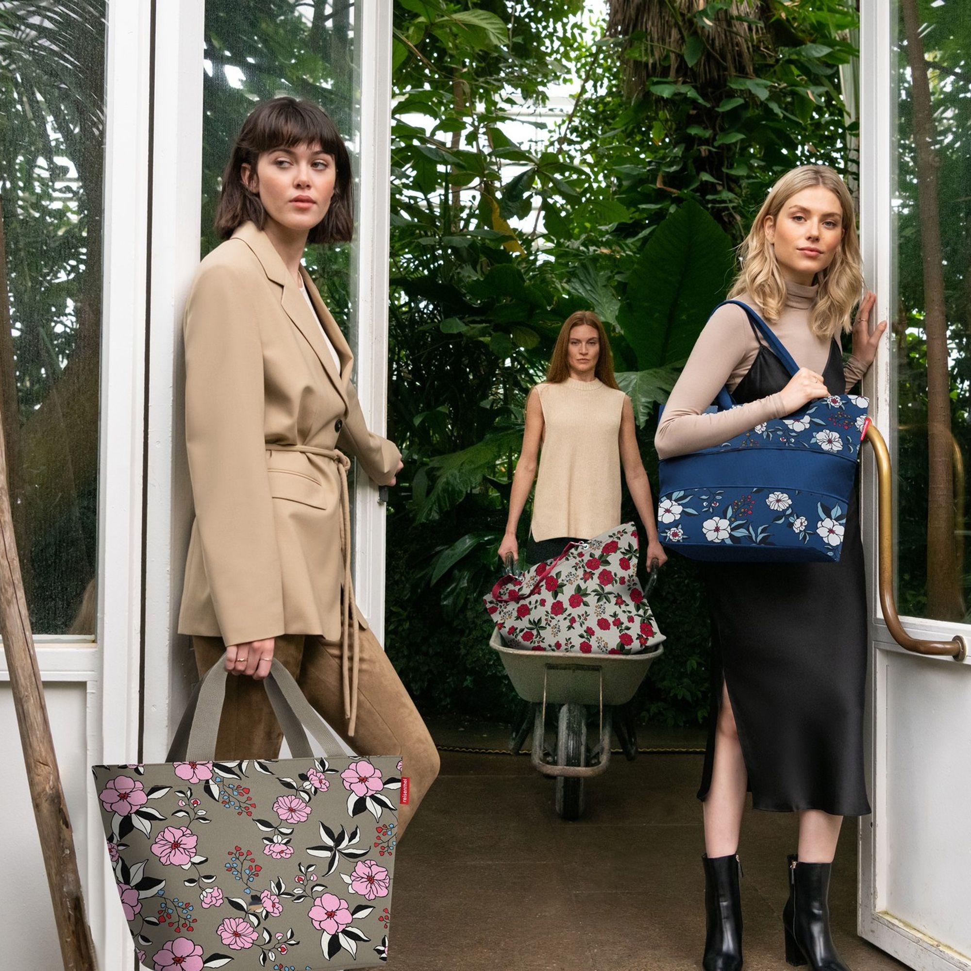 reisenthel - shopper XL - garden white reisenthel - shopper XL - garden white