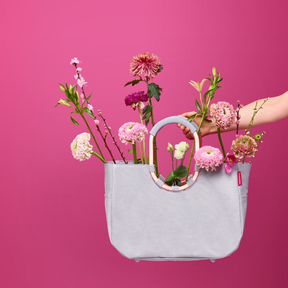 reisenthel - loopshopper L - frame twist sky rose