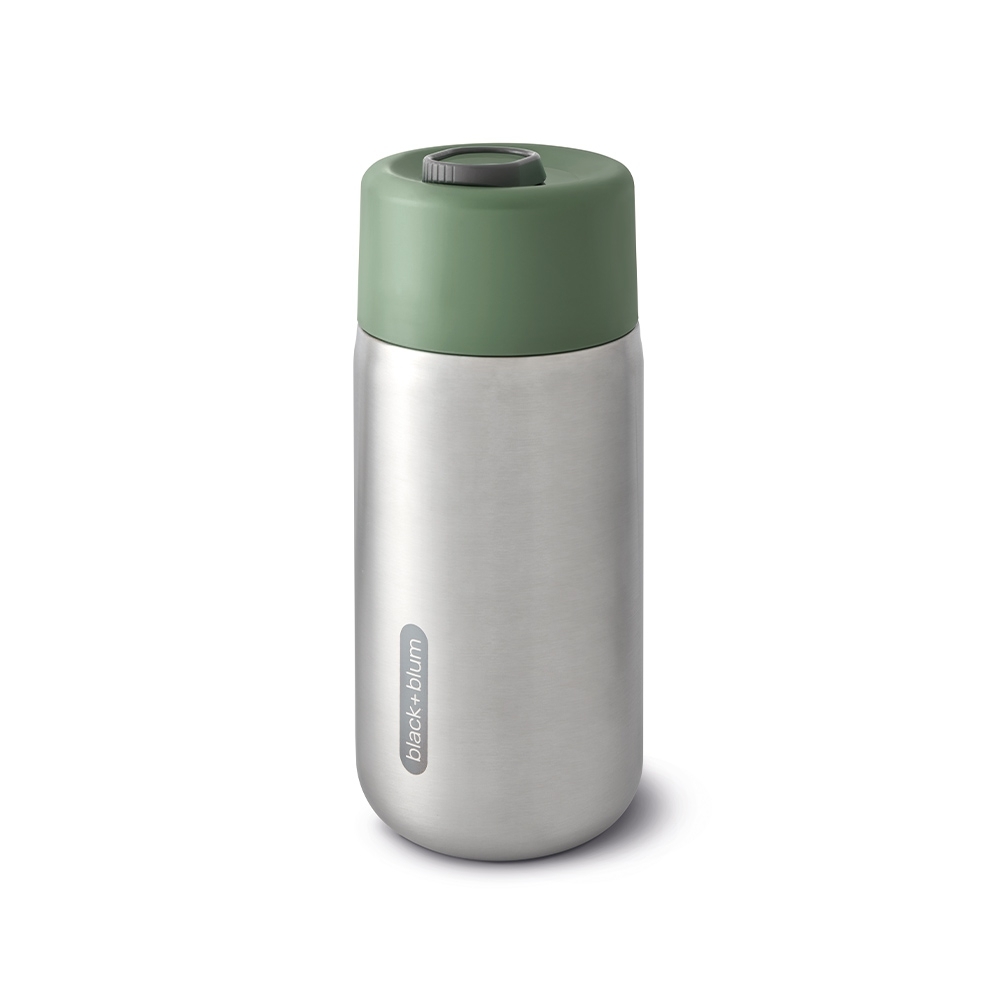 black+blum - To Go Isolierbecher - Edelstahl - 340 ml - Olive