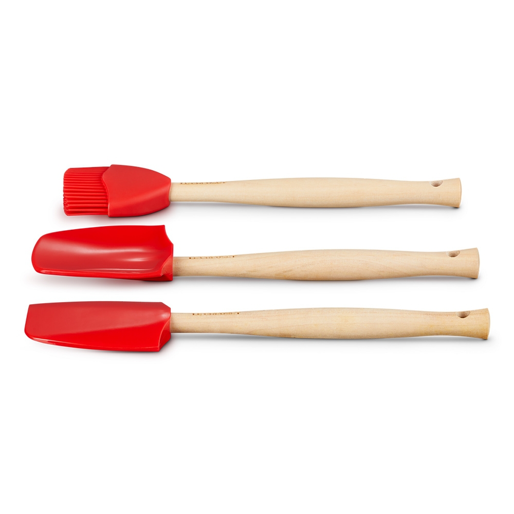 Le Creuset - Cooking ladle set 3pcs Craft - Red