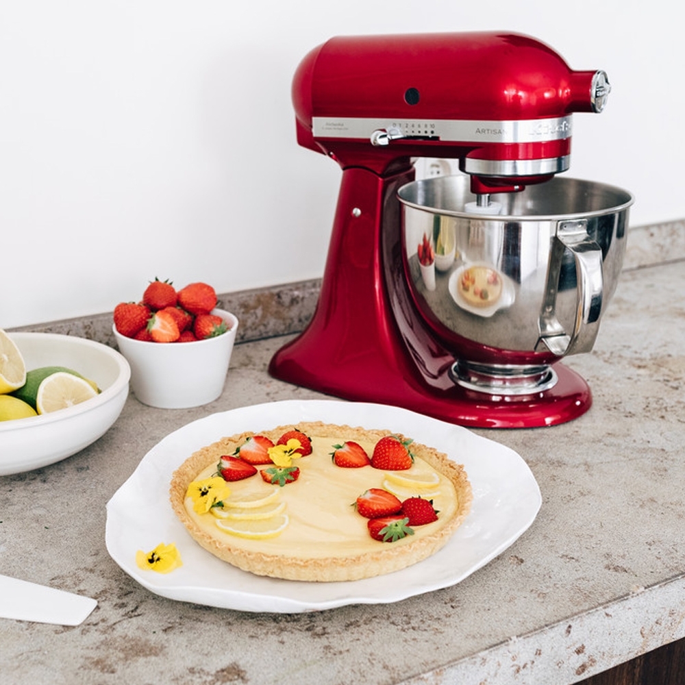 KitchenAid - Artisan Küchenmaschine 5KSM185PS -  Set - Liebesapfelrot