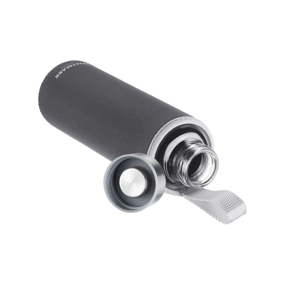 Westmark -  Trinkflasche »Viva« aus Glas mit Cover Westmark -  Trinkflasche »Viva« aus Glas mit Cover