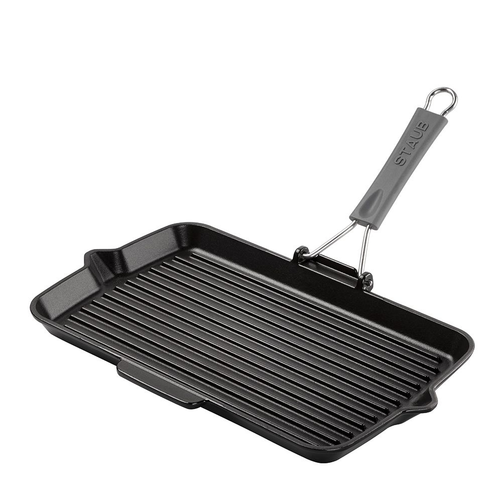 Staub - Grill pan with spout 34 x 21 cm
