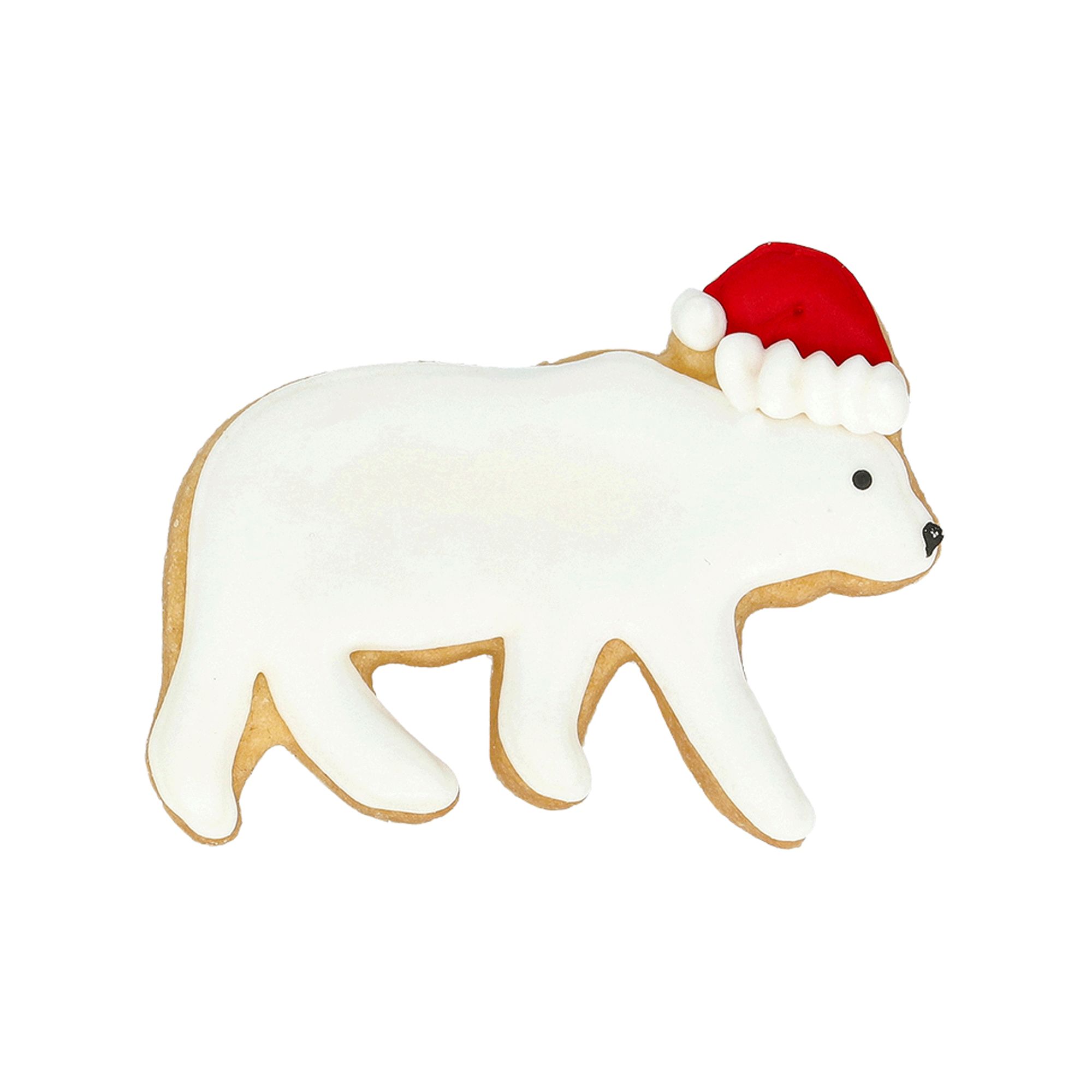 Birkmann - Cookie cutter - Christmas polar bear 9cm