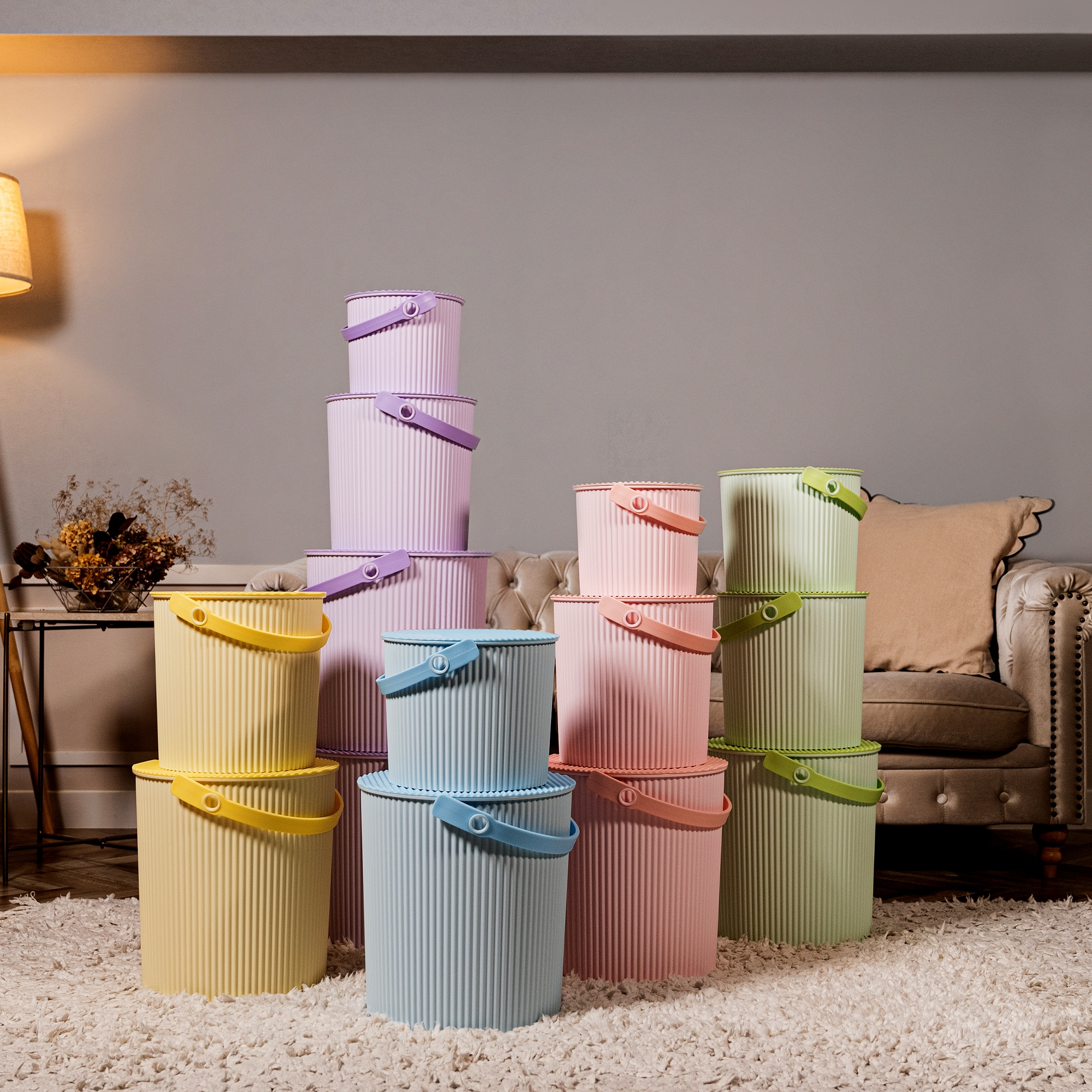 Hachiman - Bucket  8 L Omnioutil S | Lavender