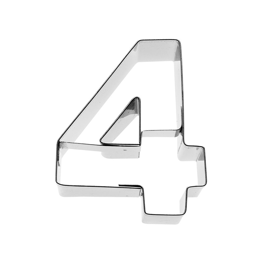Birkmann - Ausstechform Zahl - "4" cm