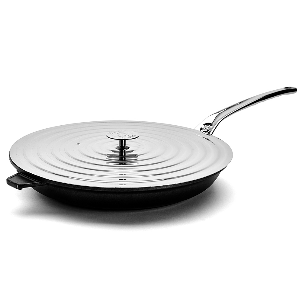 de Buyer - Universal stainless steel lid Ø 28 cm - Ø 32 cm