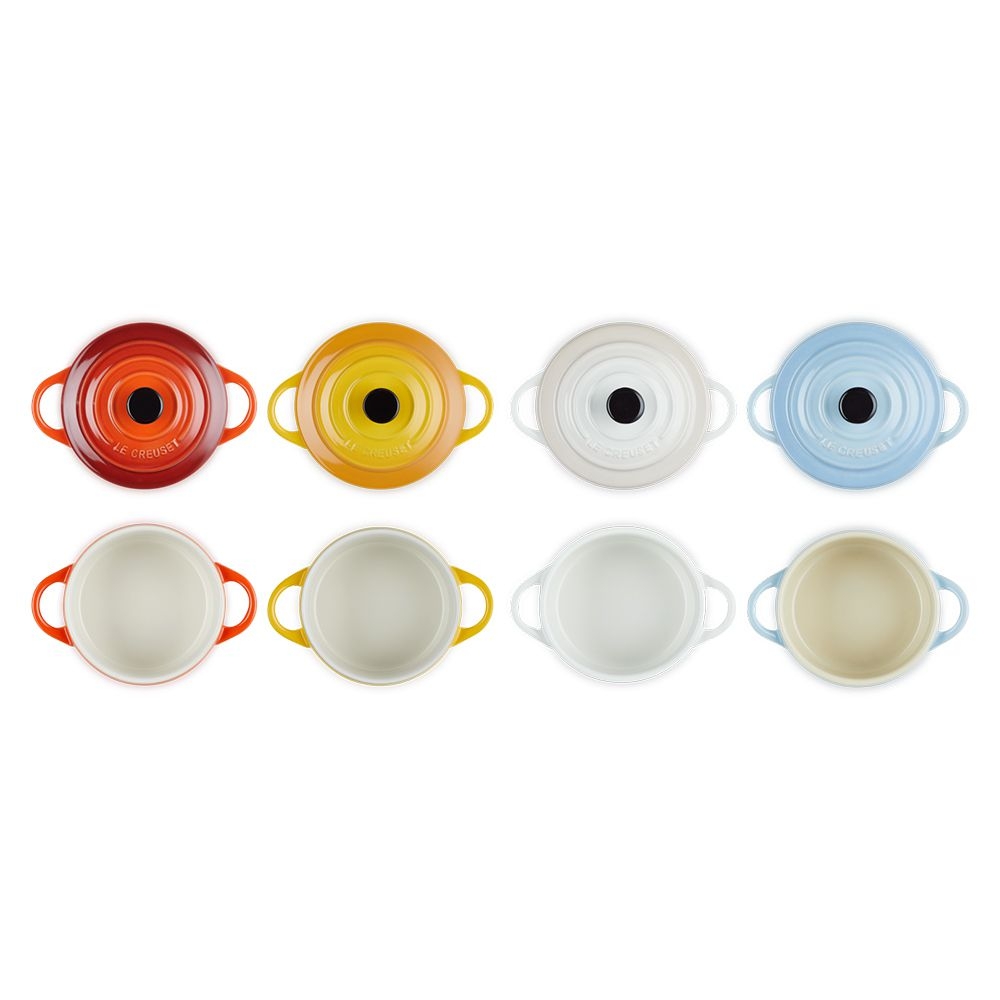 Le Creuset - 4er-Set Mini-Cocotte Elements Le Creuset - 4er-Set Mini-Cocotte Elements