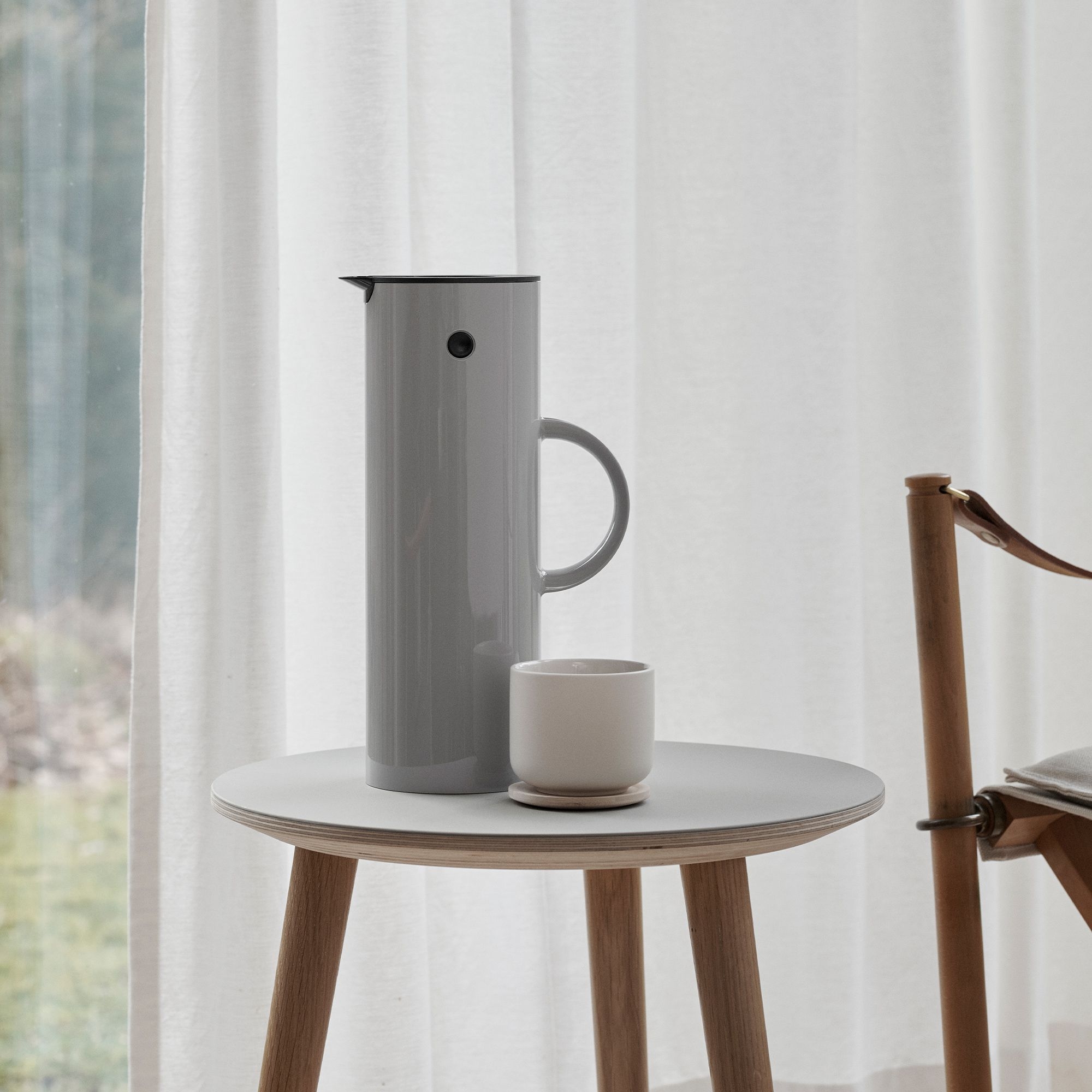 Stelton - EM77 Vacuum jug 1L - Granite Grey