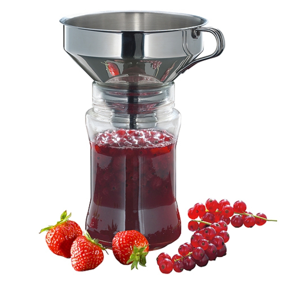Küchenprofi - Marmeladentrichter mit Siebeinsatz Küchenprofi - Marmeladentrichter mit Siebeinsatz