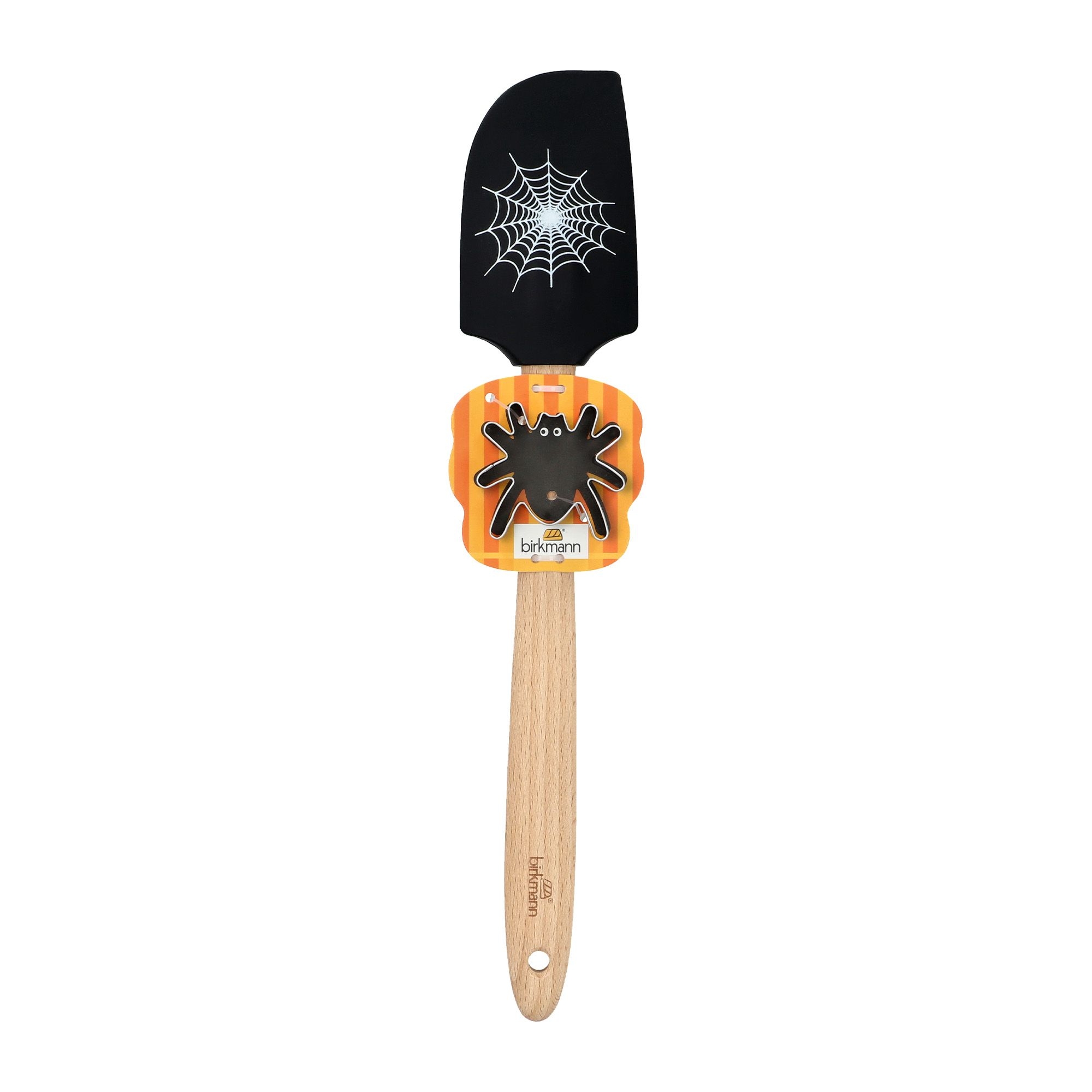 Birkmann - Dough scraper with cookie cutter - Spider's web