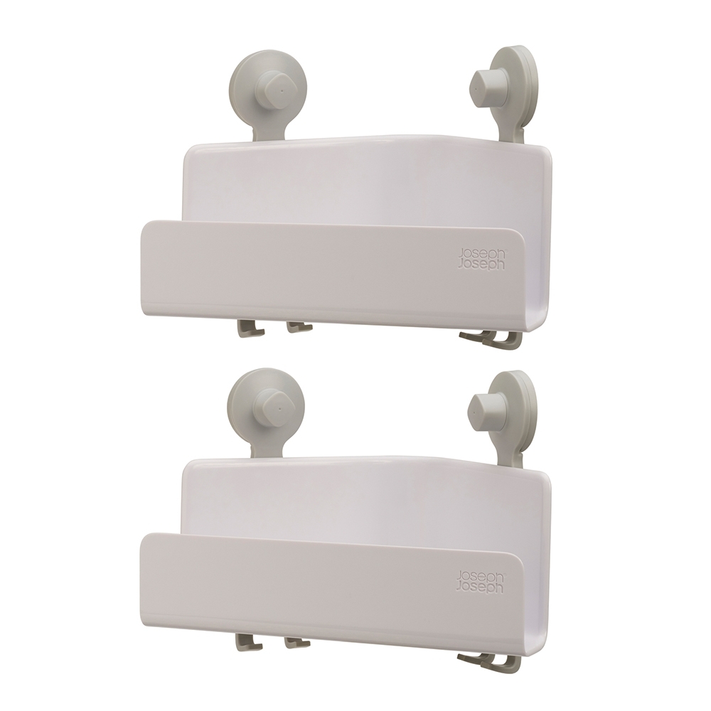 Joseph Joseph - EasyStore™ 2-piece Corner Shower Shelf Set Joseph Joseph - EasyStore™ 2-piece Corner Shower Shelf Set