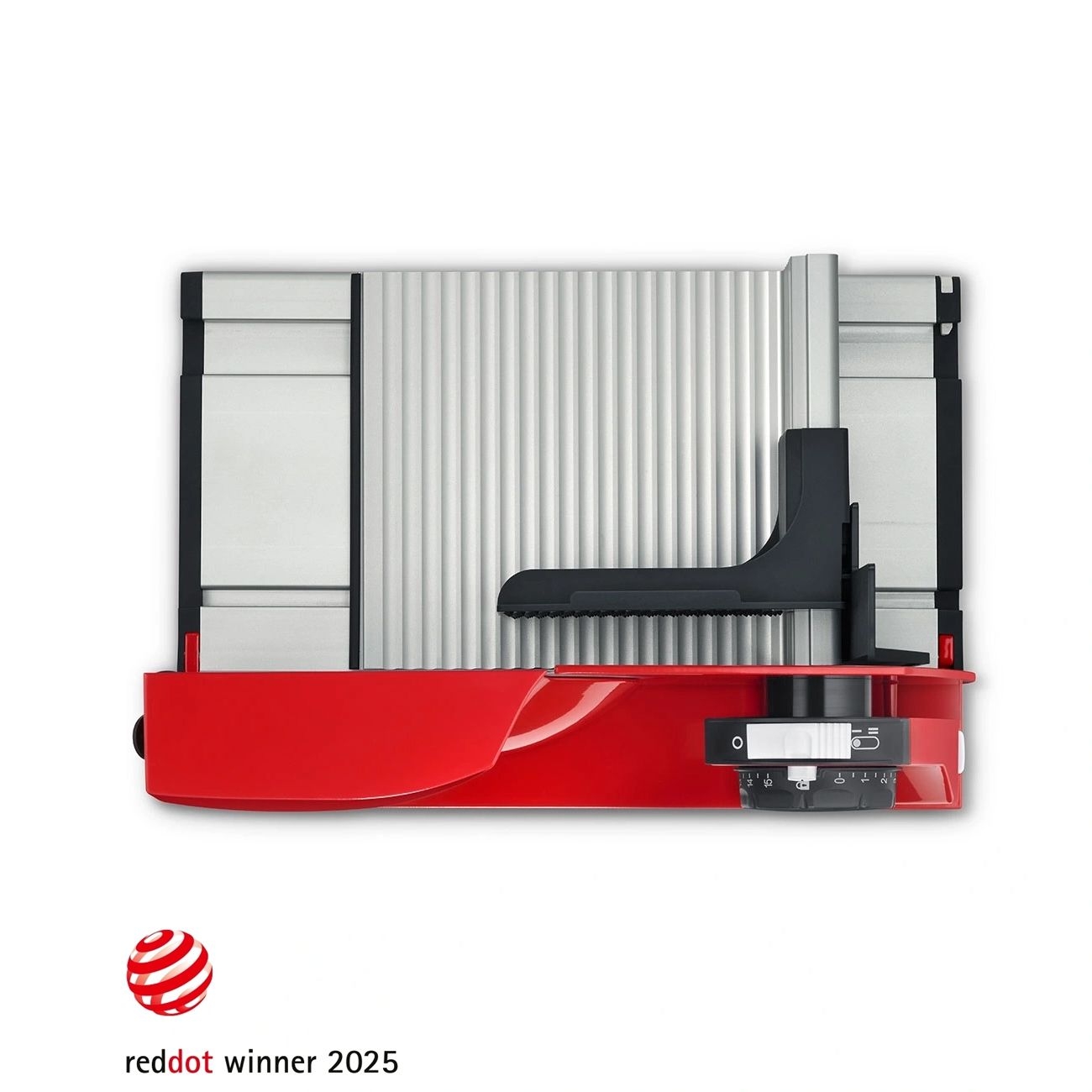 Graef - Foldable slicer Mytiny - serrated blade | Red