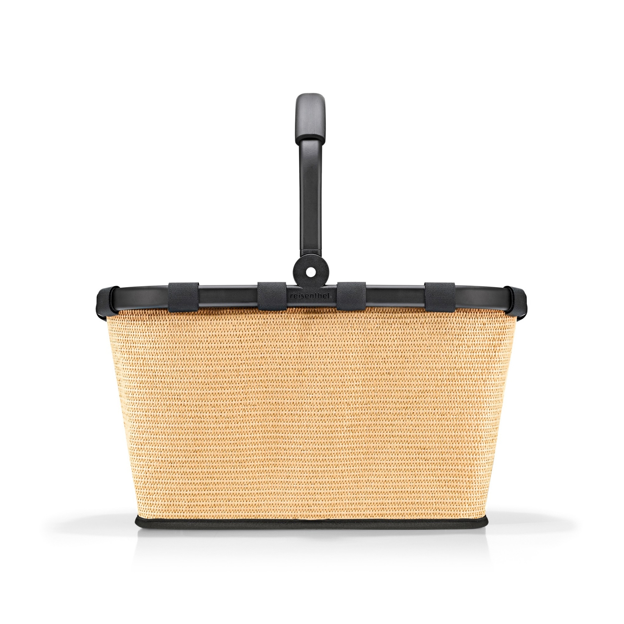 reisenthel - carrybag - frame raffia black reisenthel - carrybag - frame raffia black