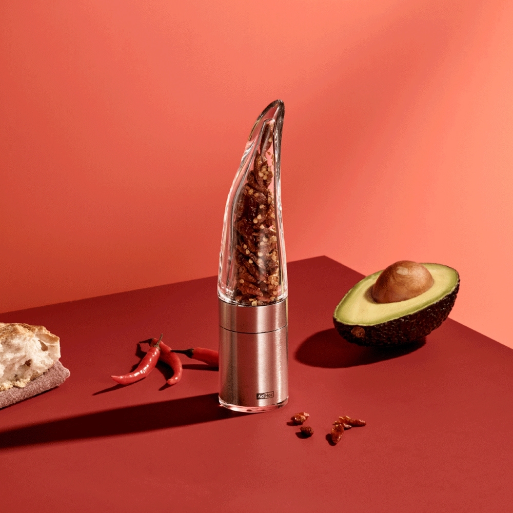 AdHoc Chilimühle PEPE für getrocknete Chilis