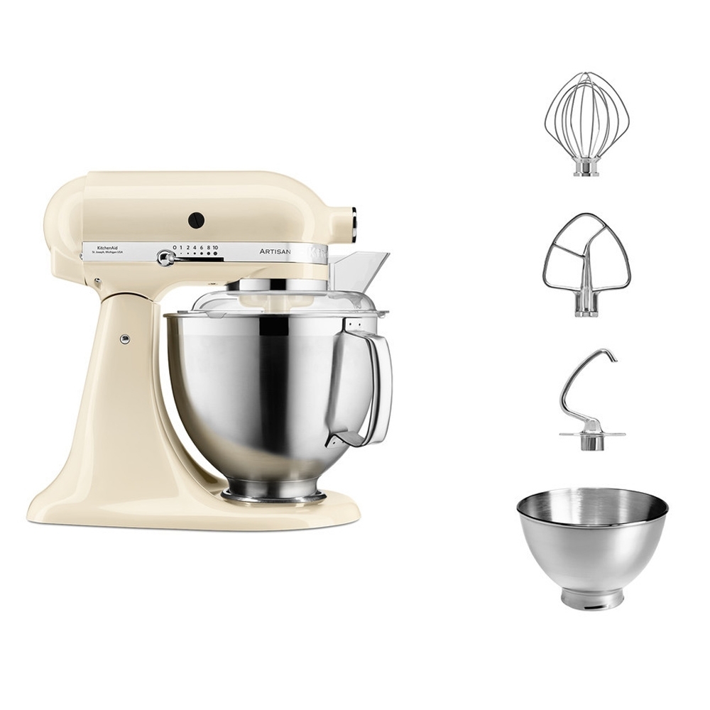 KitchenAid - Artisan Küchenmaschine 5KSM185PS - Crème KitchenAid - Artisan Küchenmaschine 5KSM185PS - Crème