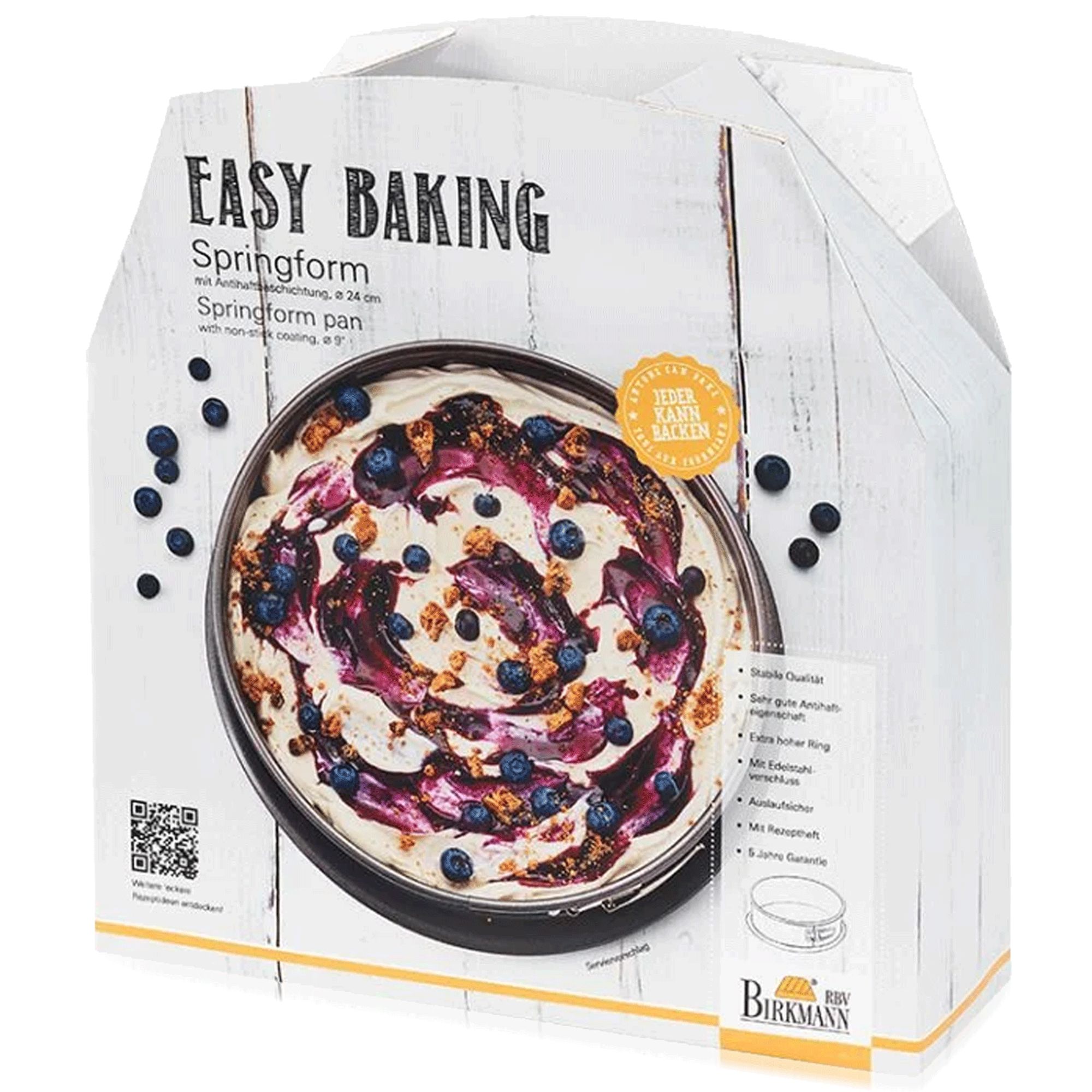 Birkmann - Baking tin Ø 24 cm - Easy Baking