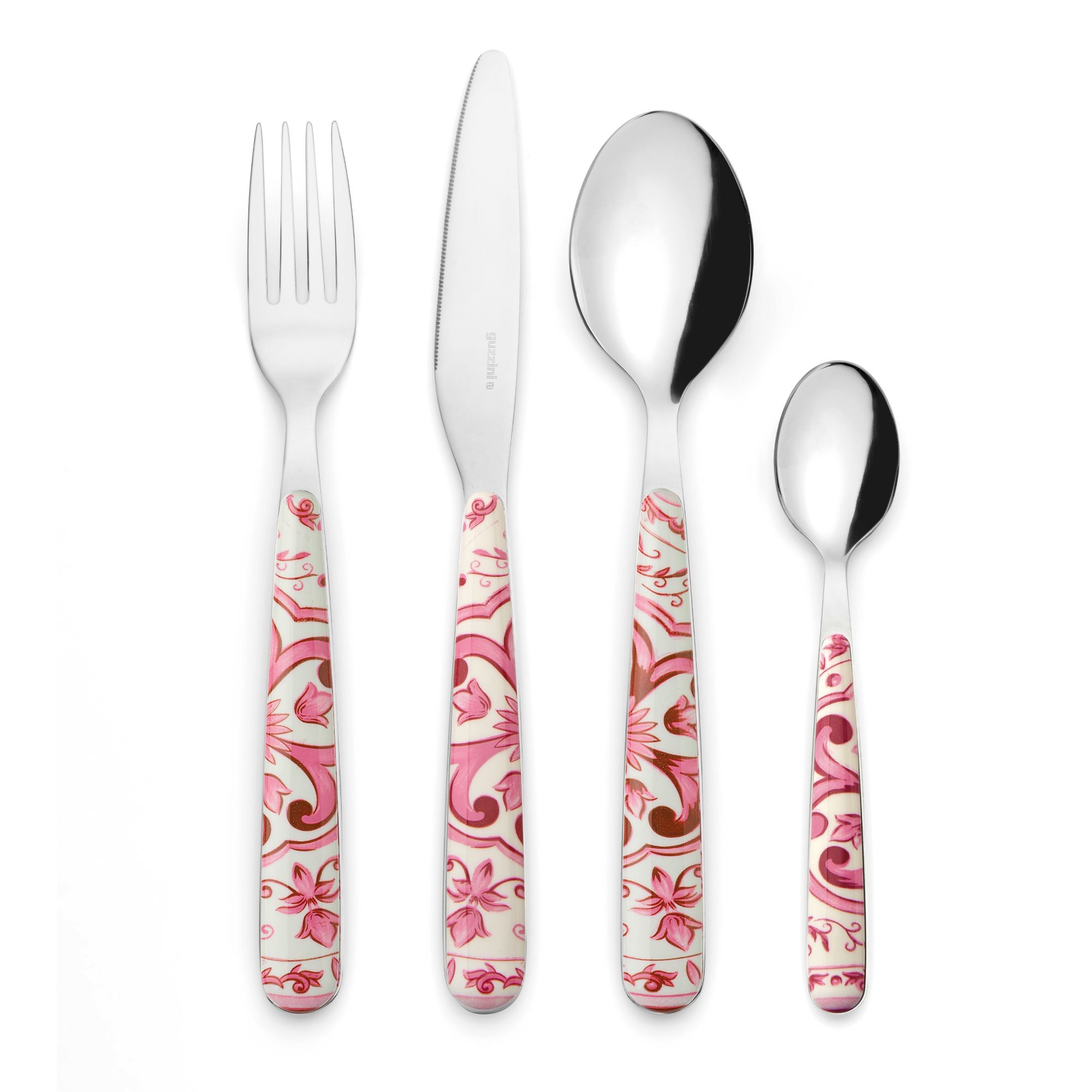 Guzzini - Cutlery set "Blues", 24 pieces  amathyst