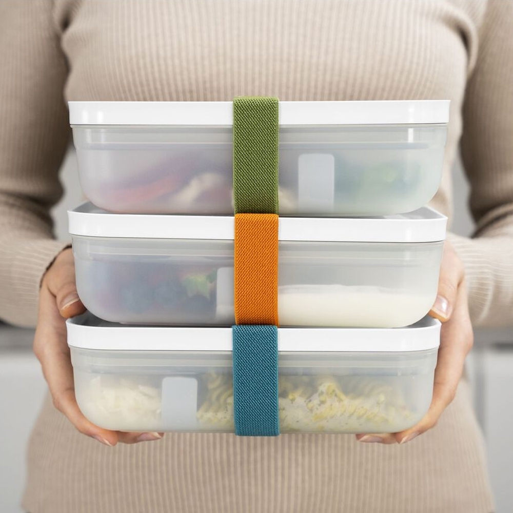 Zwilling - Fresh & Save Vacuum lunch box set L flat 6 pieces, plastic