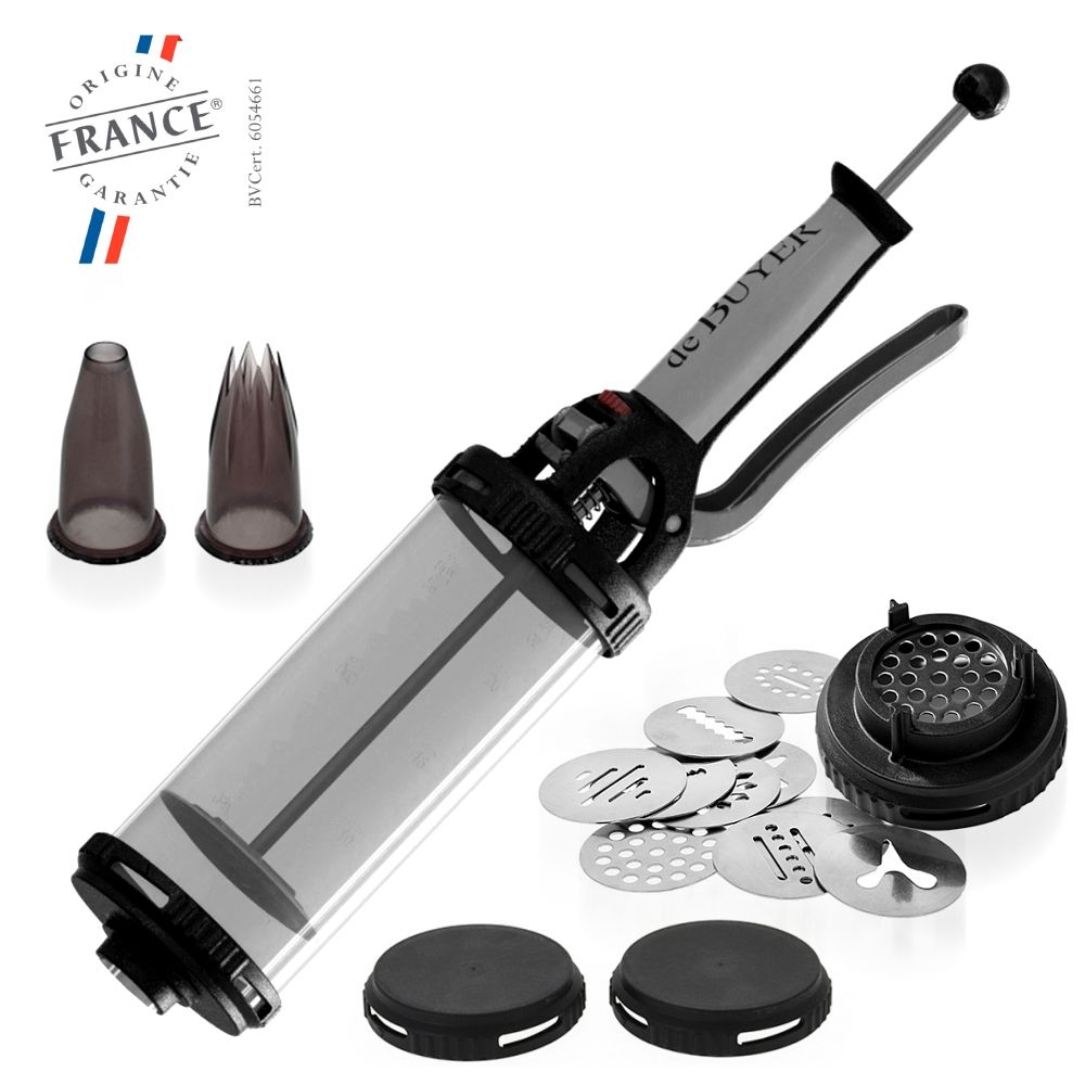 de Buyer - Le Tube - Pressure Pastry Syringe de Buyer - Le Tube - Pressure Pastry Syringe