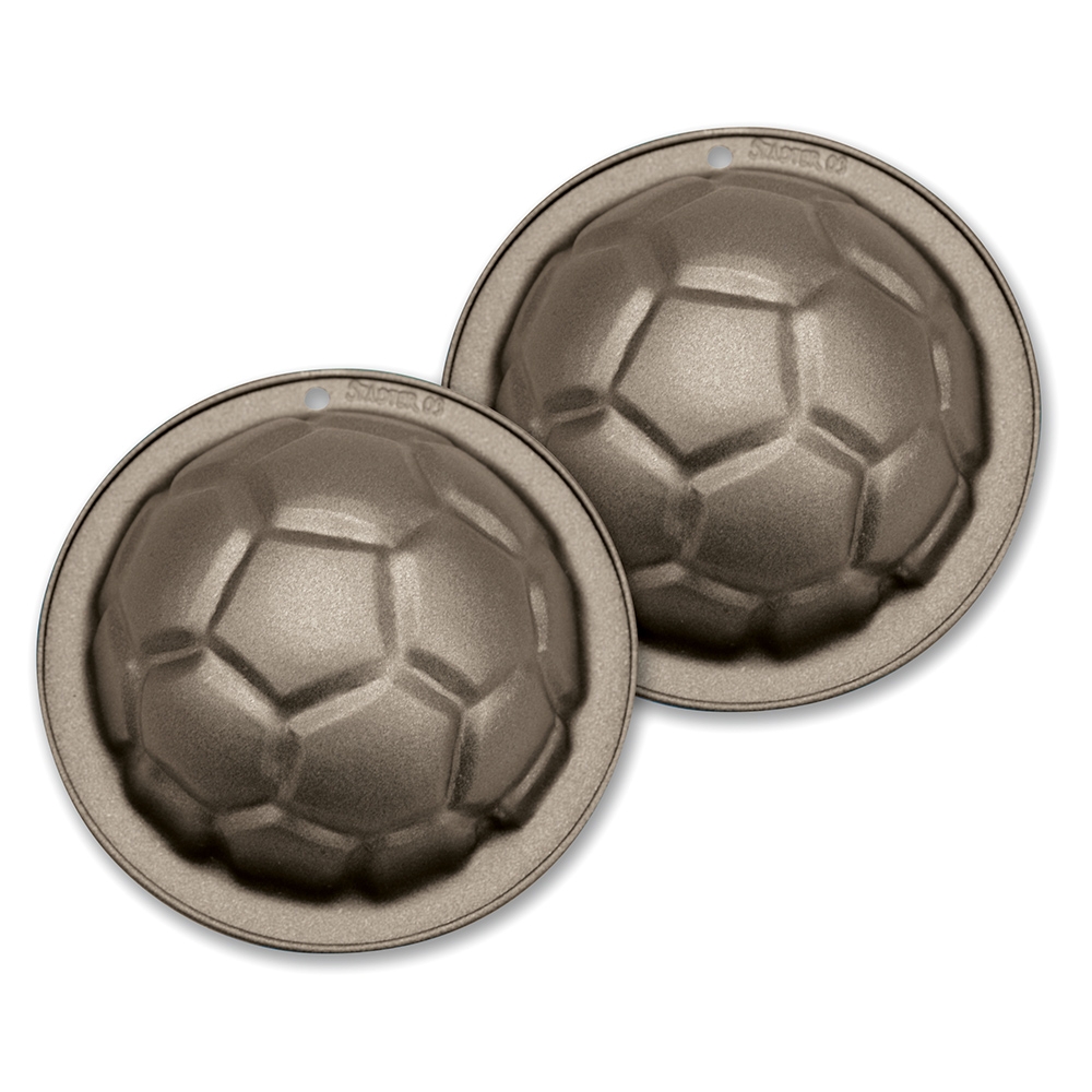 Städter - Cake mould Pepe the football - ø 8,5 / H 4 cm - Mini - 2 Stück - 150 ml Städter - Cake mould Pepe the football - ø 8,5 / H 4 cm - Mini - 2 Stück - 150 ml