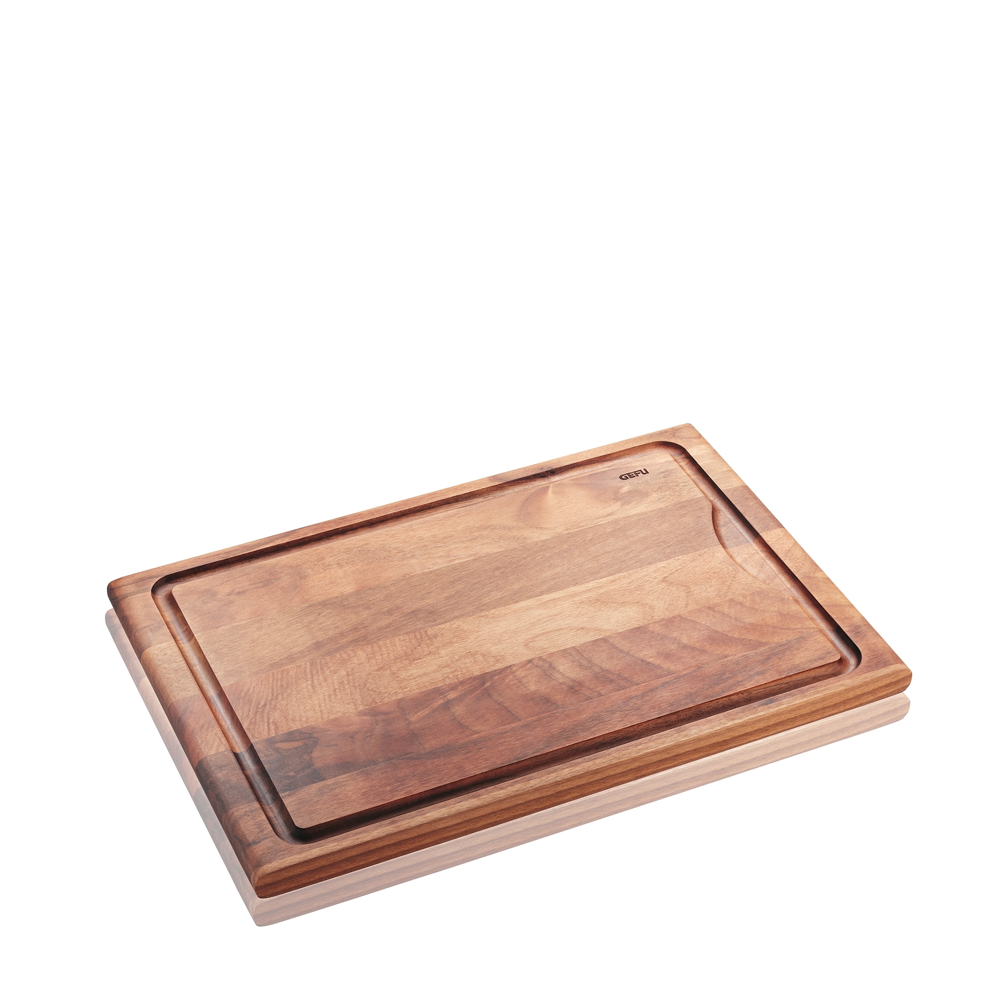 Gefu - Cutting board ENNO medium with juice groove, walnut wood