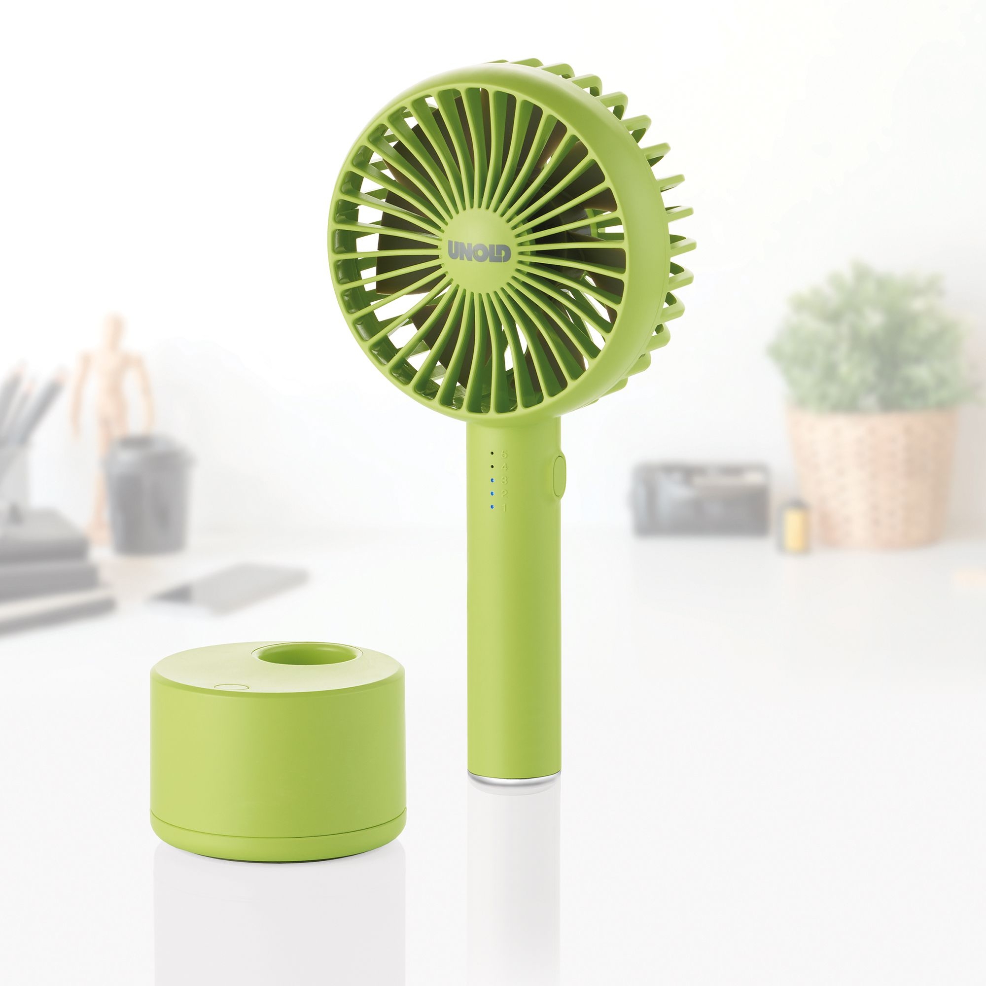 Unold - Hand fan Breezy Swing - green