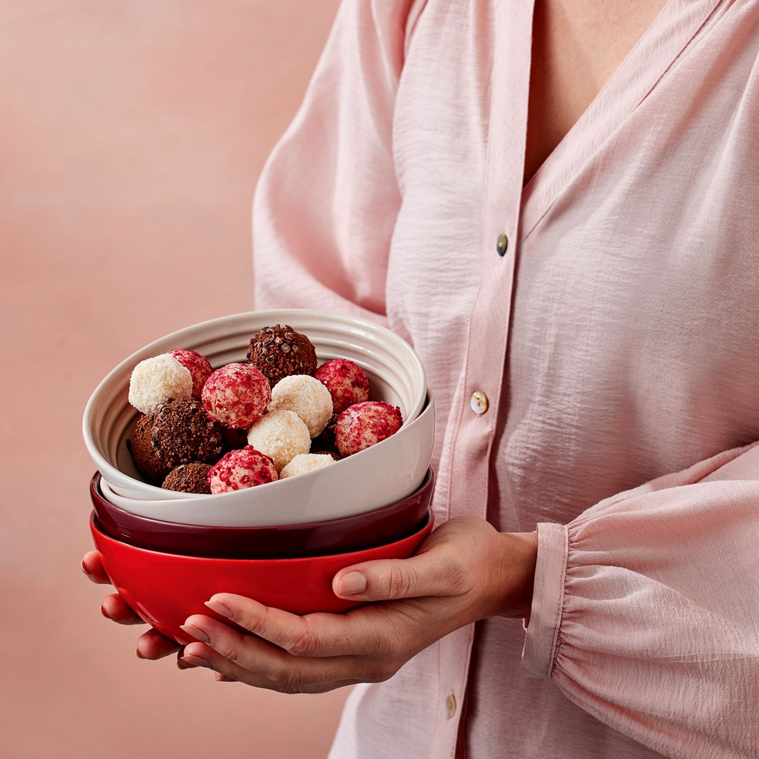 Le Creuset - 4er Set Müslischale 16 cm - Petits Fours Le Creuset - 4er Set Müslischale 16 cm - Petits Fours