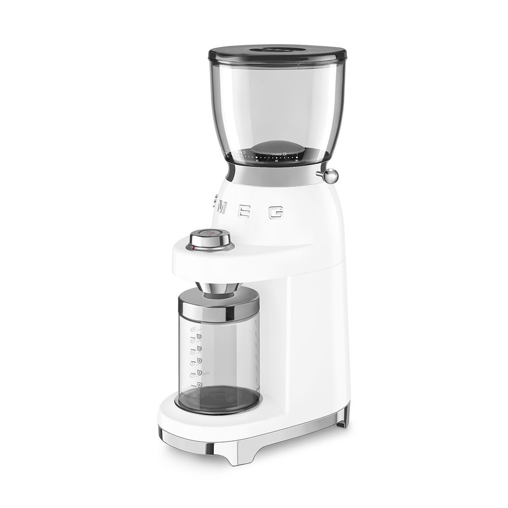 Smeg - coffee grinder - design line style The 50 ° years white Smeg - coffee grinder - design line style The 50 ° years white