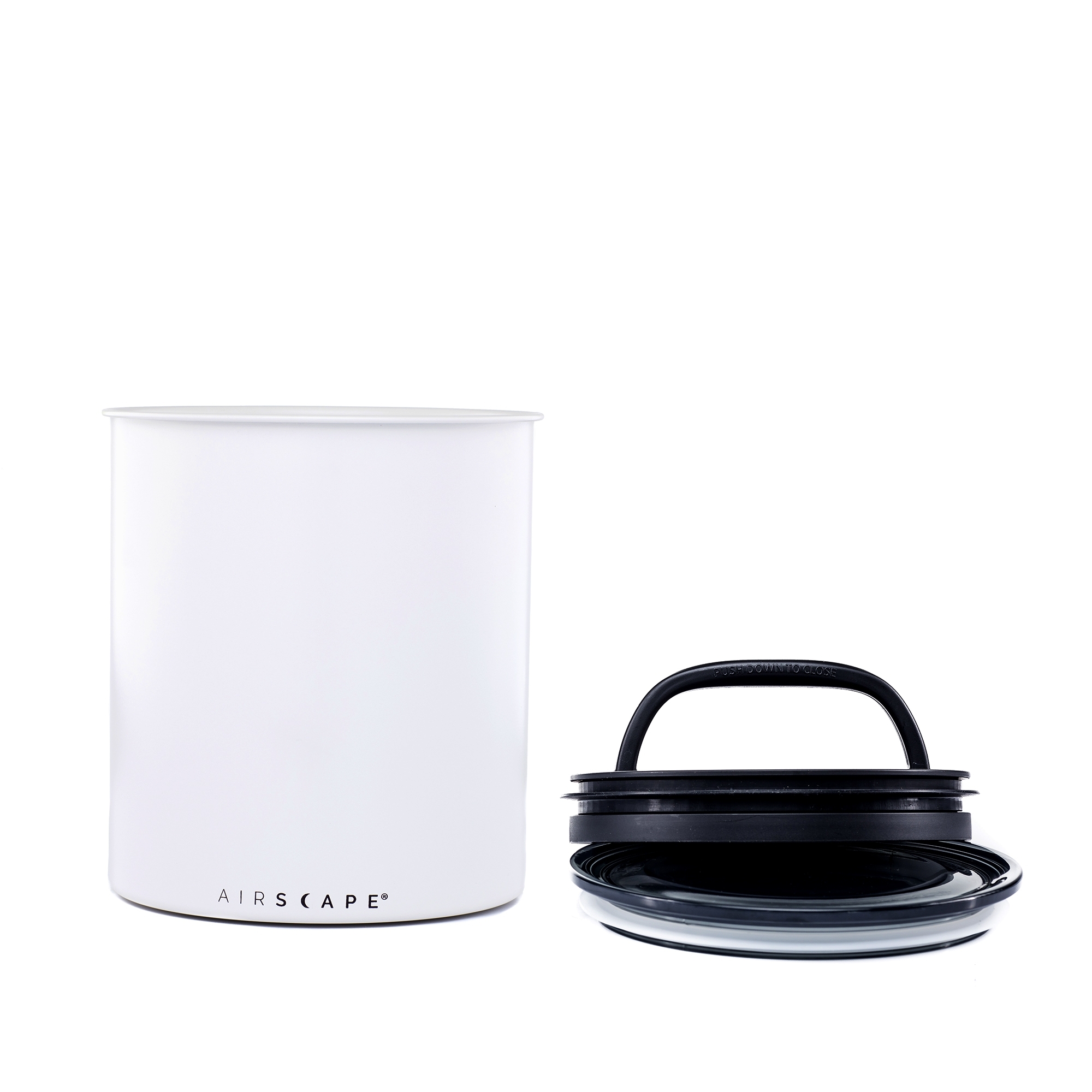 Airscape® - large galvanized aroma container, matte white