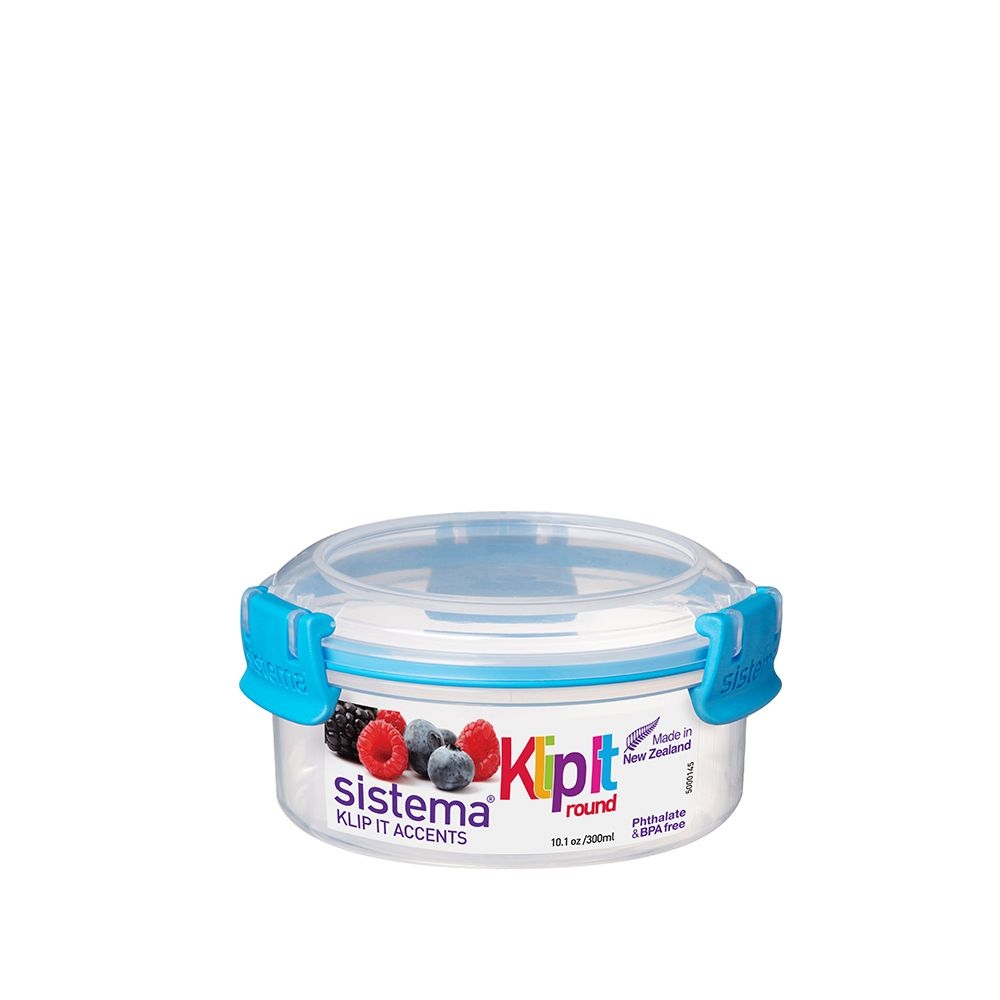 sistema - Klip It Frischhaltedose - 300 ml, blau