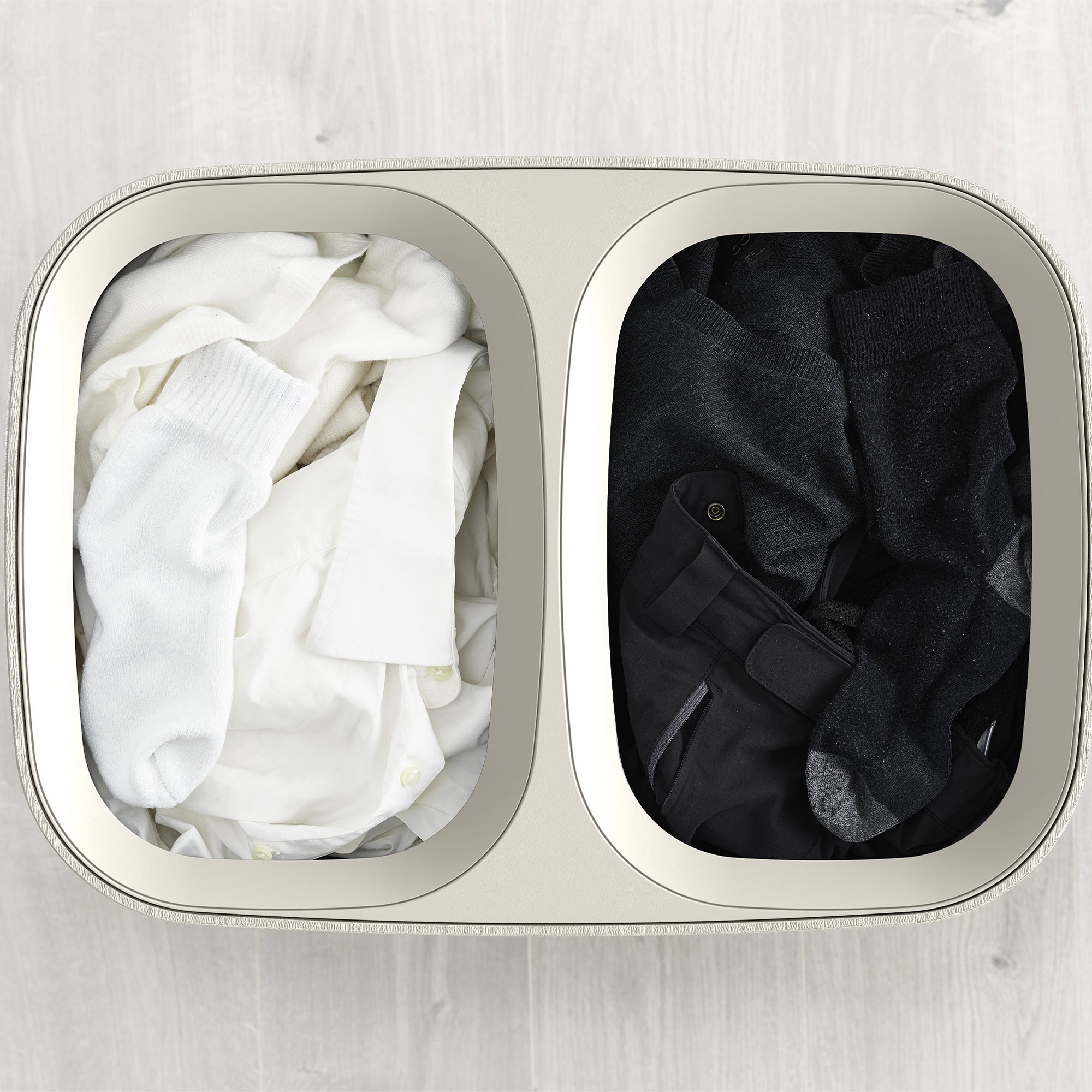 Joseph Joseph Tota 90 L Laundry Separator Basket - ecru